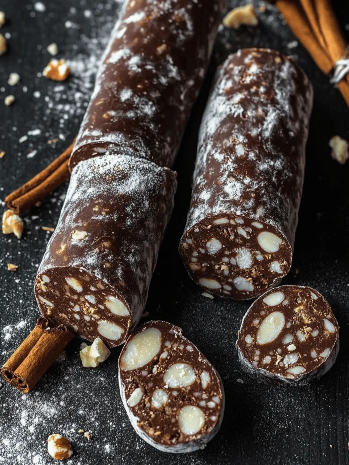 Decadent Chocolate Salami: The Ultimate No-Bake Delight 5 Chocolate Salami