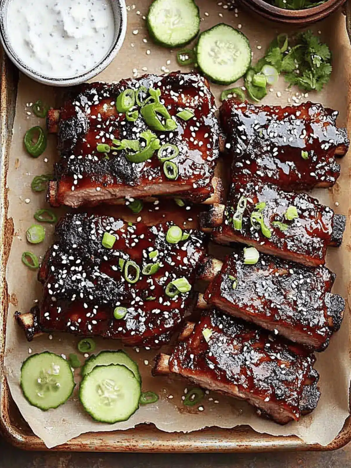 Sticky Asian Pork Ribs: Fall-Off-The-Bone Flavor Bliss 2 Sticky Asian Pork Ribs