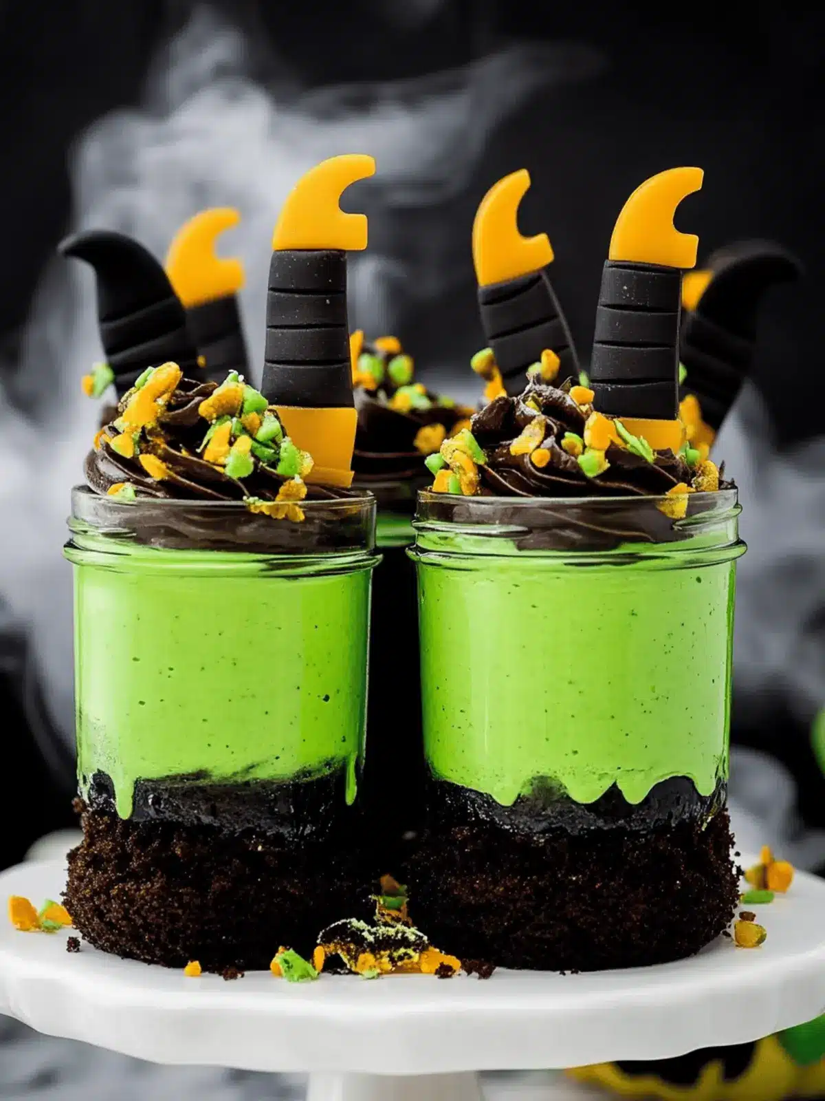 Witches Brew Halloween Cake Jars: A Spooky Sweet Treat 5 Witches Brew Halloween Cake Jars