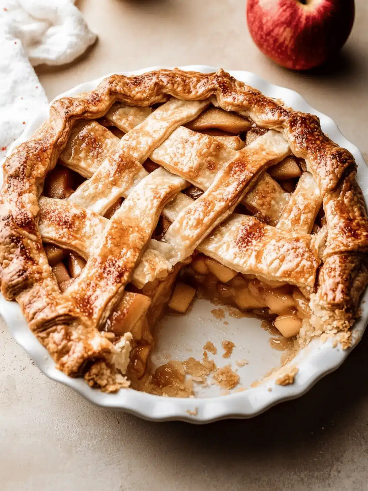 Delicious Apple Pie with Puff Pastry for Cozy Nights 5 Apple Pie with Puff Pastry