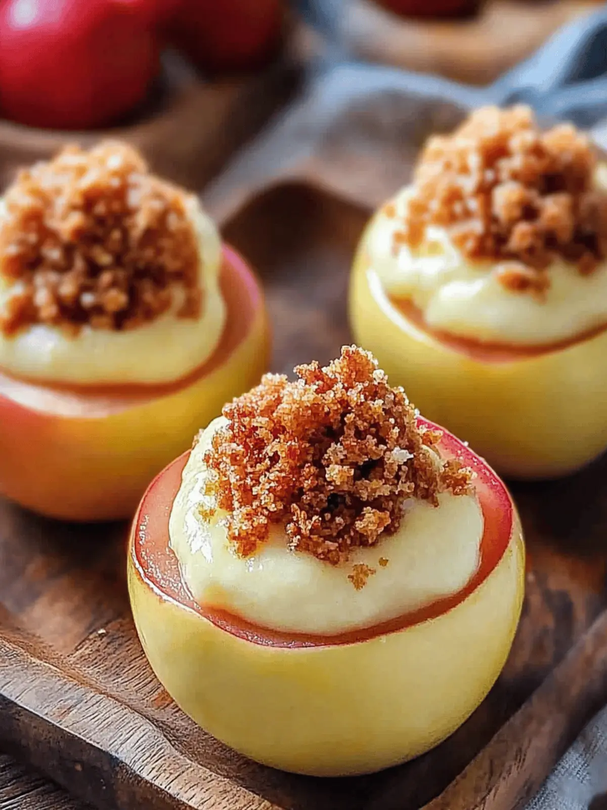 Cheesecake Stuffed Baked Apples for a Cozy Dessert Night 3 Cheesecake Stuffed Baked Apples