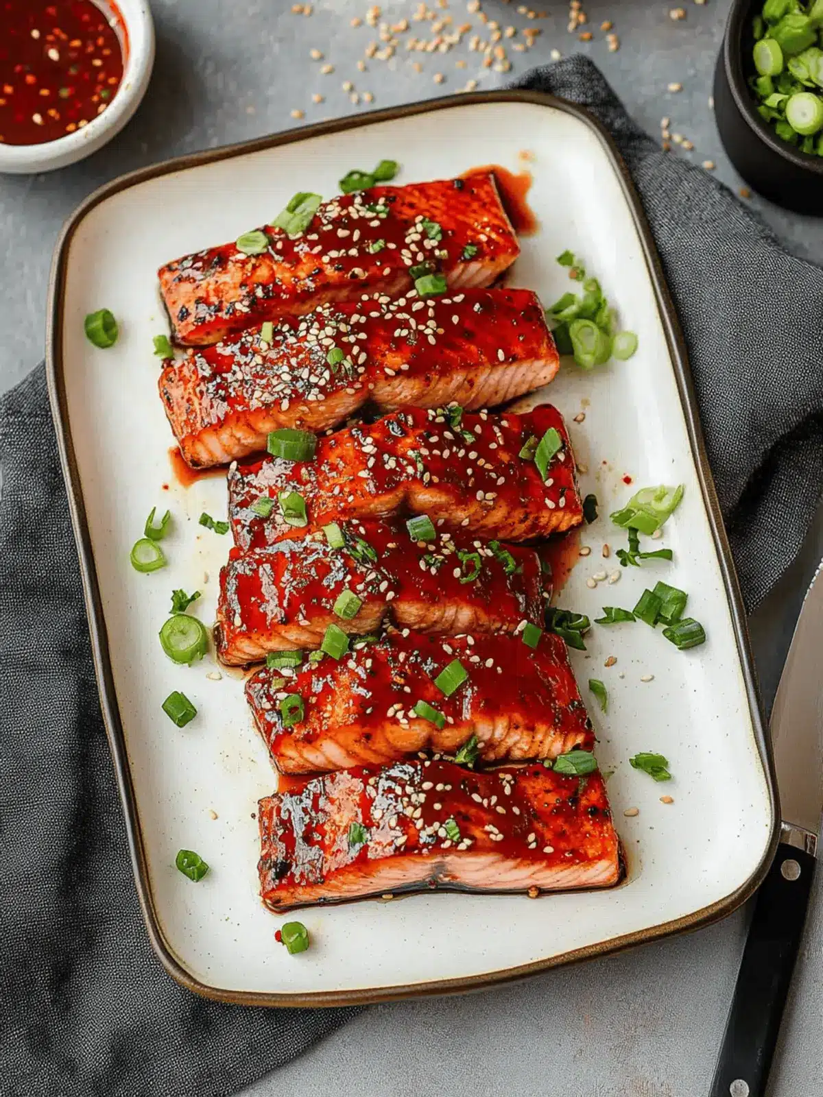 Spicy Gochujang Salmon in 20 Minutes for a Flavorful Dinner 5 Gochujang Salmon