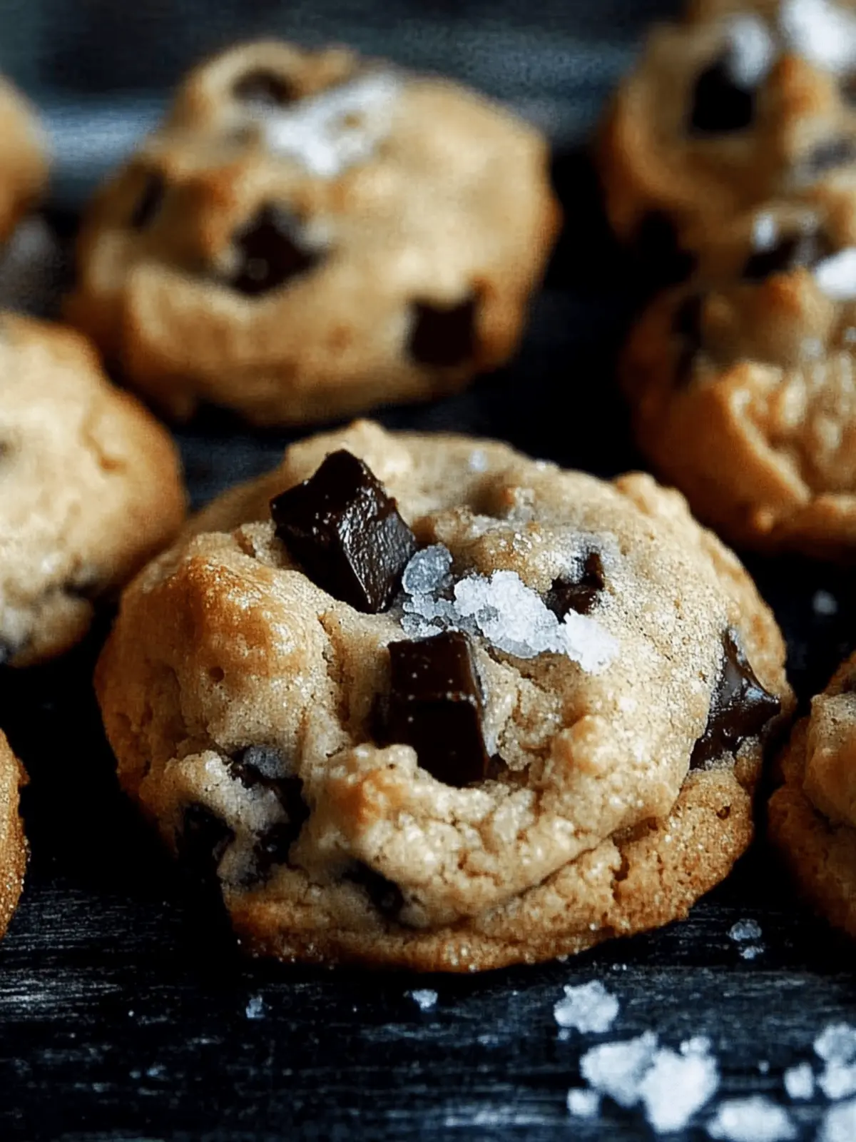 Salted Tahini Chocolate Chunk Cookies That’ll Melt Your Heart 5 Salted Tahini Chocolate Chunk Cookies