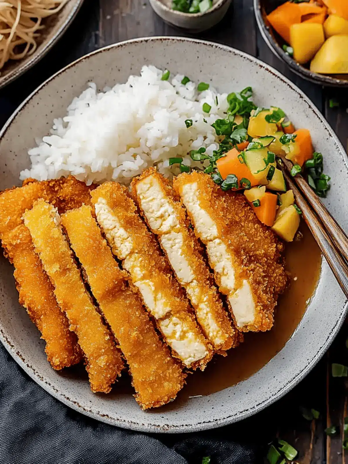 Crispy Tofu Katsu: A Flavorful Twist on Comfort Food 2 Tofu Katsu