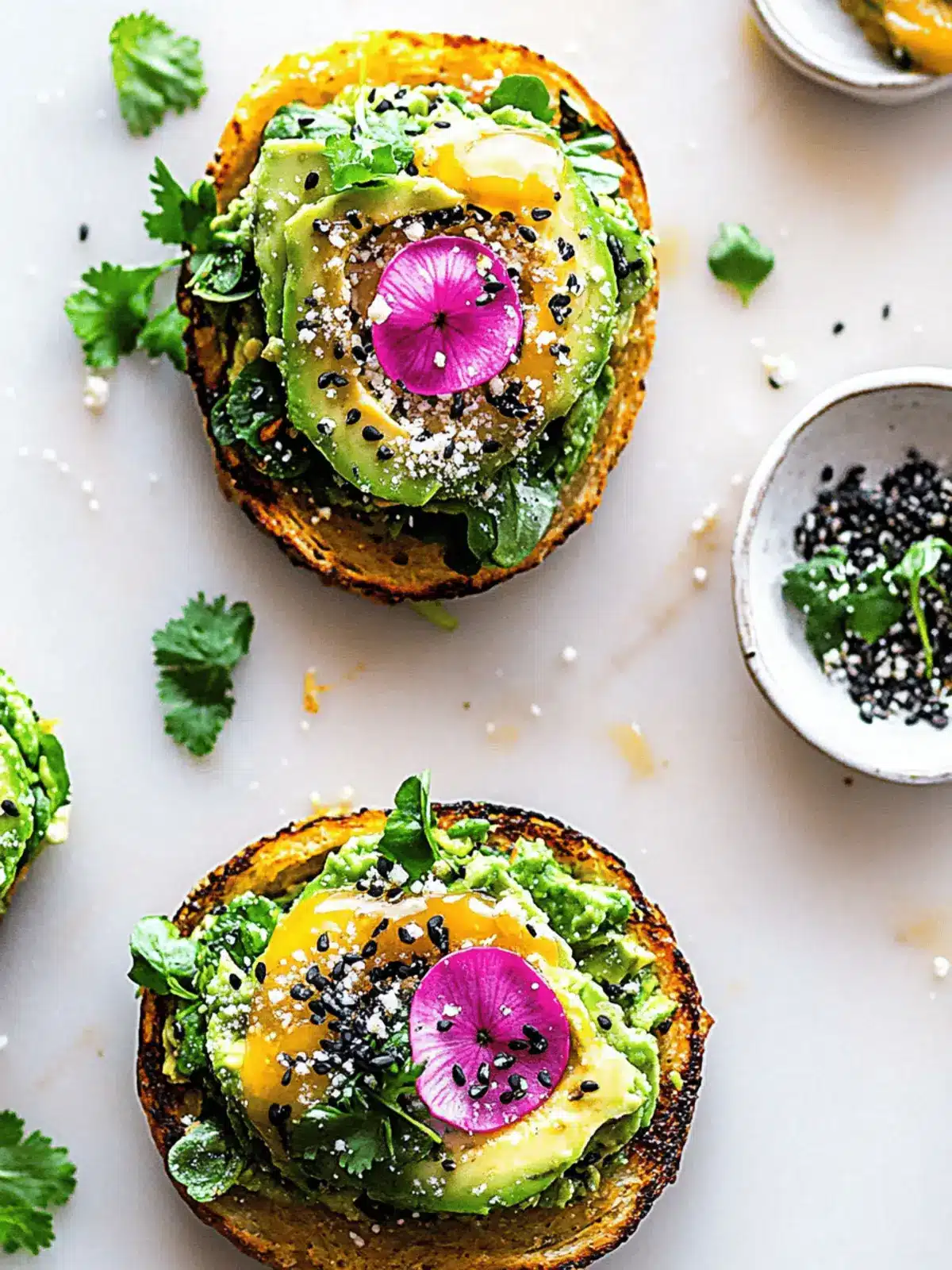 Delicious Hash Brown Avocado Toast: Your New Morning Obsession 2 Hash Brown Avocado Toast