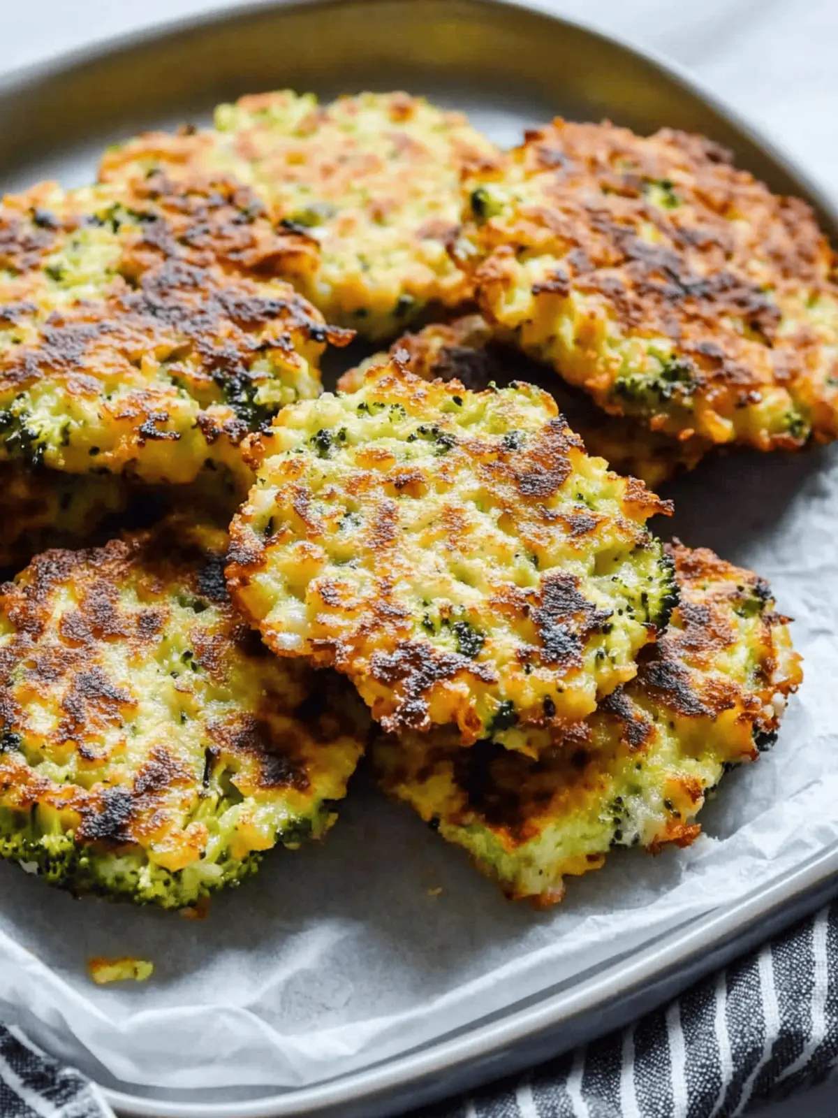Crispy Broccoli and Rice Fritters That Check All the Boxes 2 Broccoli and Rice Fritters