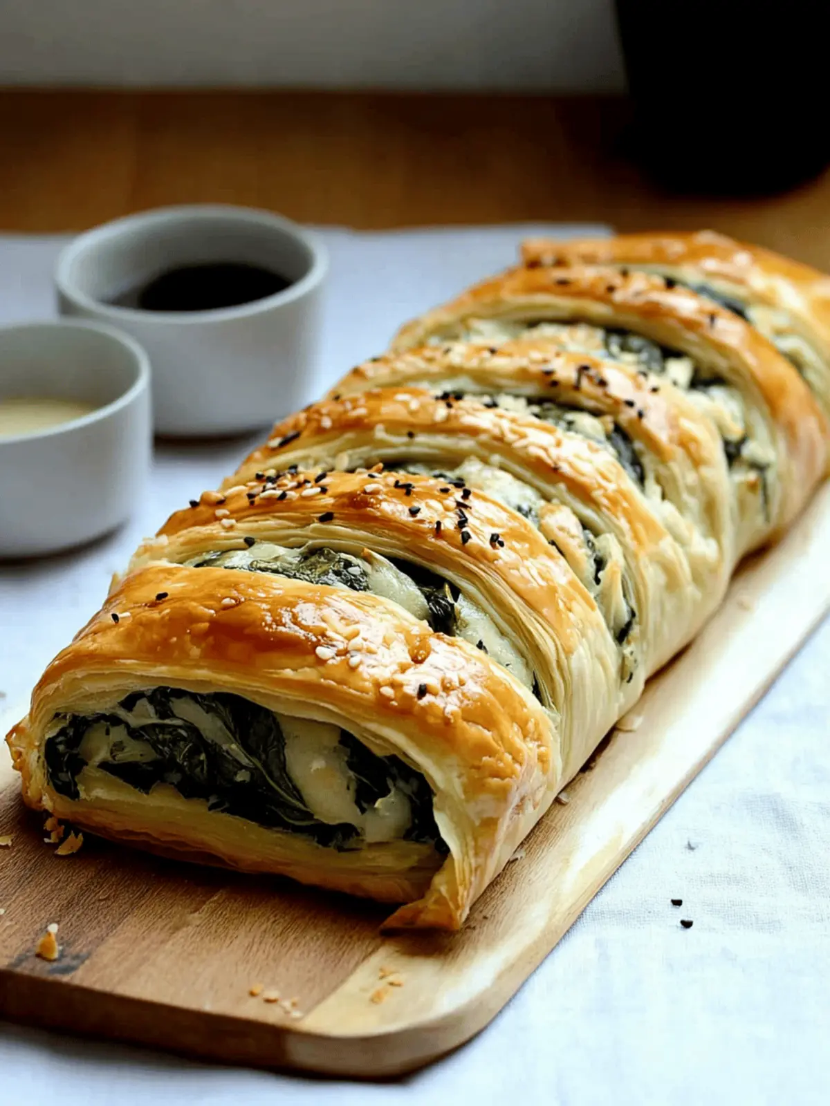 Spinach & Artichoke Puff Pastry Braid for Festive Gatherings 4 Spinach & Artichoke Puff Pastry Braid