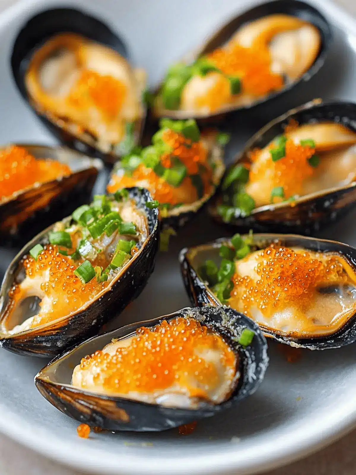 Savor Japanese Baked Dynamite Mussels for a Spicy Treat 3 Japanese Baked Dynamite Mussels