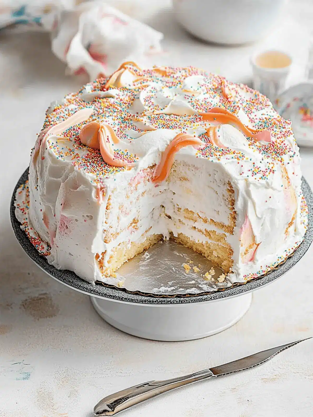 Funfetti Angel Food Cake: A Light and Festive Delight 3 Funfetti Angel Food Cake