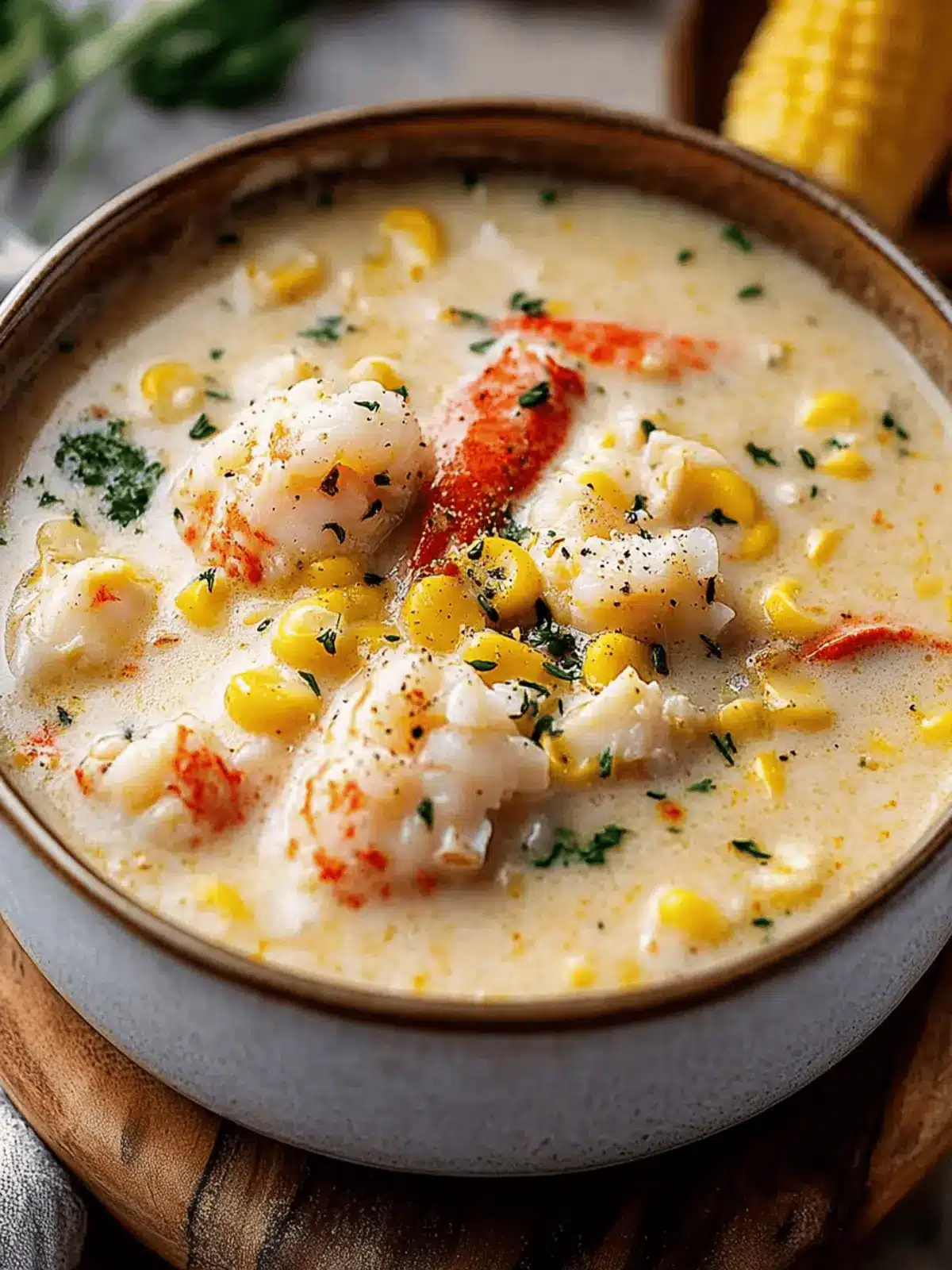 Bobby Flay's Crab & Corn Chowder: Cozy Comfort in a Bowl 2 Bobby Flay's Crab & Corn Chowder