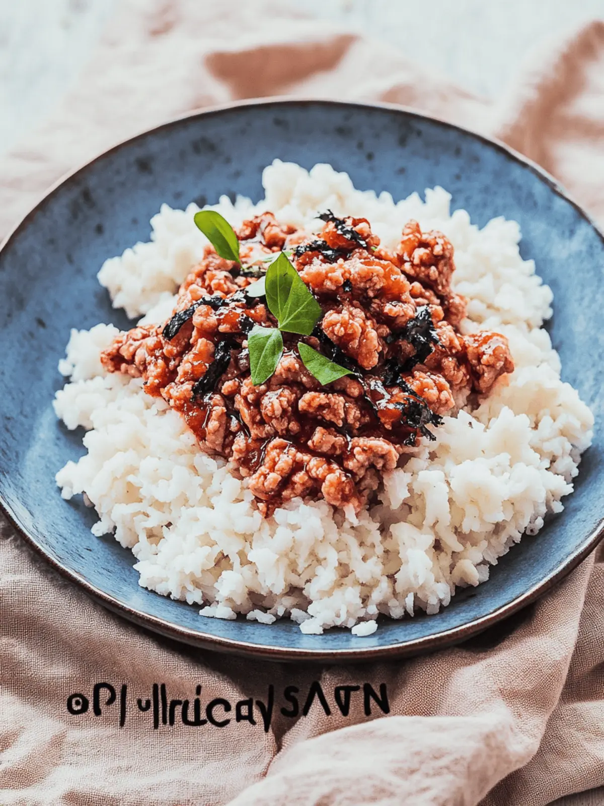 Korean Ground Turkey Bowl: Quick, Healthy, and Flavorful Delight 3 Ground Turkey