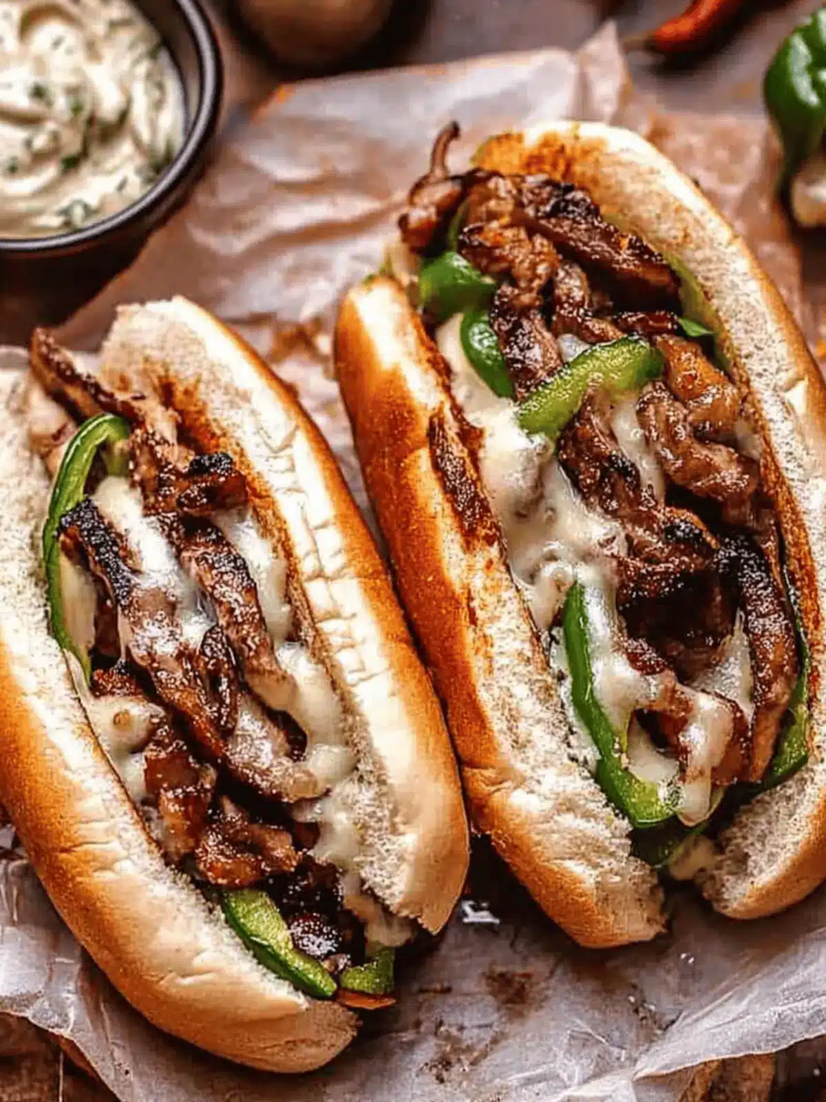 Savory Vegetarian and Vegan Philly Cheesesteaks You’ll Love 2 Vegetarian and Vegan Philly Cheesesteaks