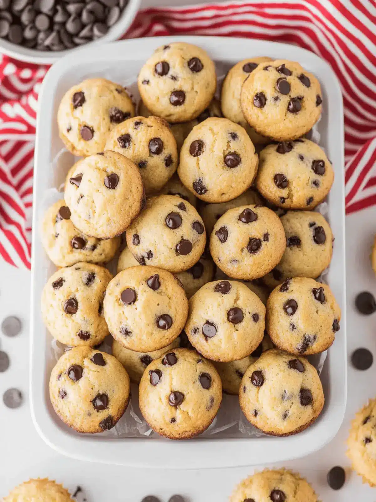 Delicious Mini Chocolate Chip Muffins to Sweeten Your Day 2 Mini Chocolate Chip Muffins
