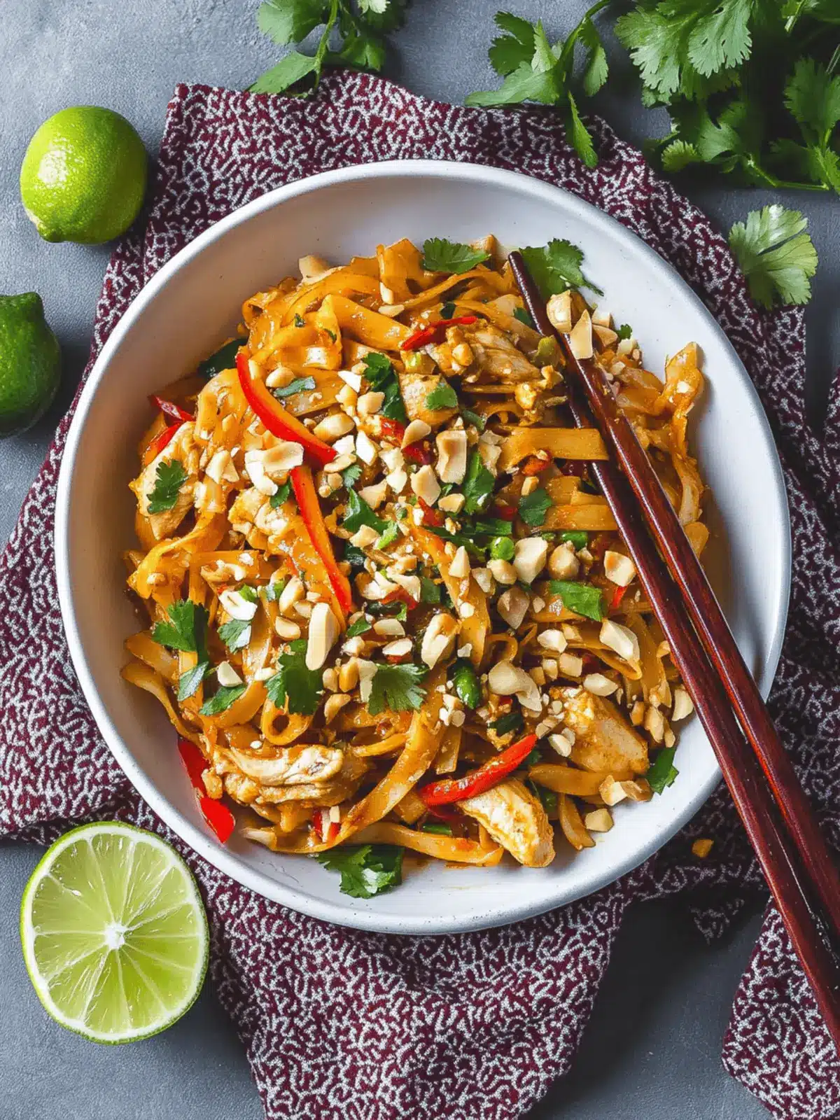 Quick & Easy Spicy Chicken Pad Thai You’ll Love Tonight 5 Spicy Chicken Pad Thai