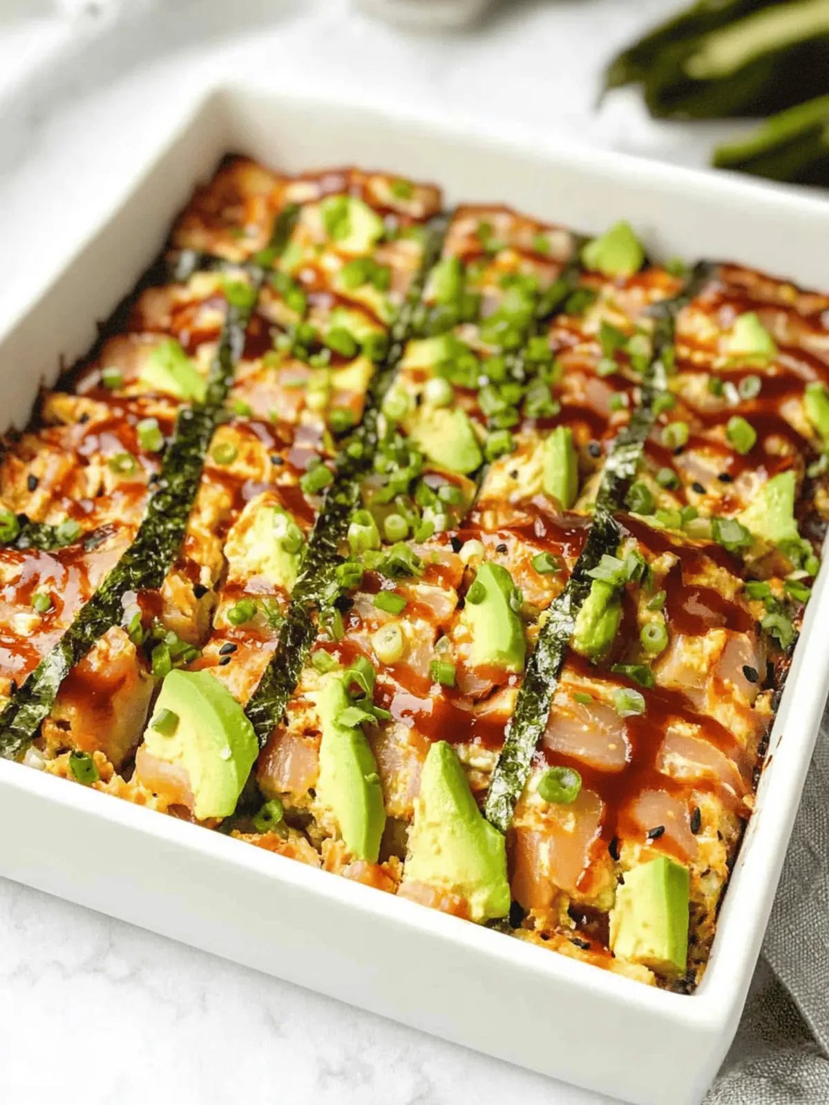 Irresistible Spicy Tuna Sushi Bake You’ll Crave Today 3 Spicy Tuna Sushi Bake
