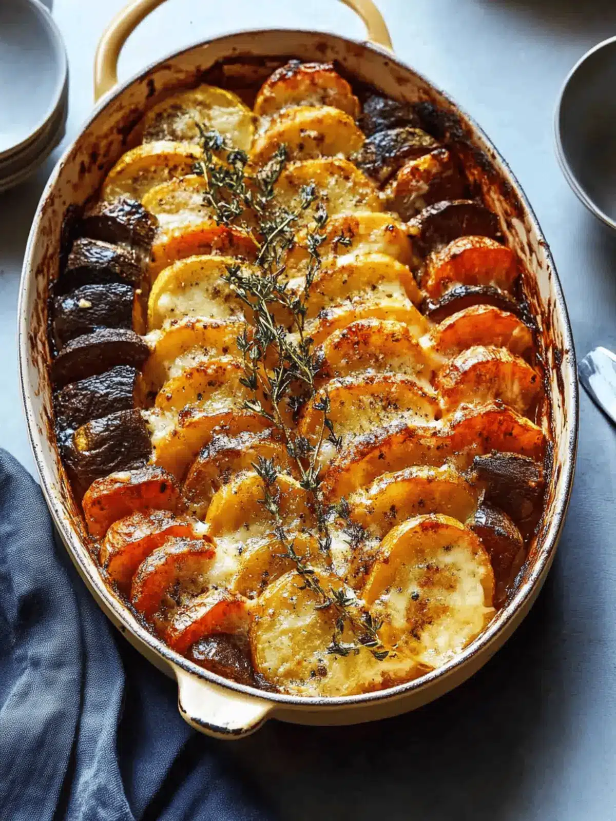 Cheesy Root Vegetable Gratin for a Cozy Holiday Feast 5 Cheesy Root Vegetable Gratin