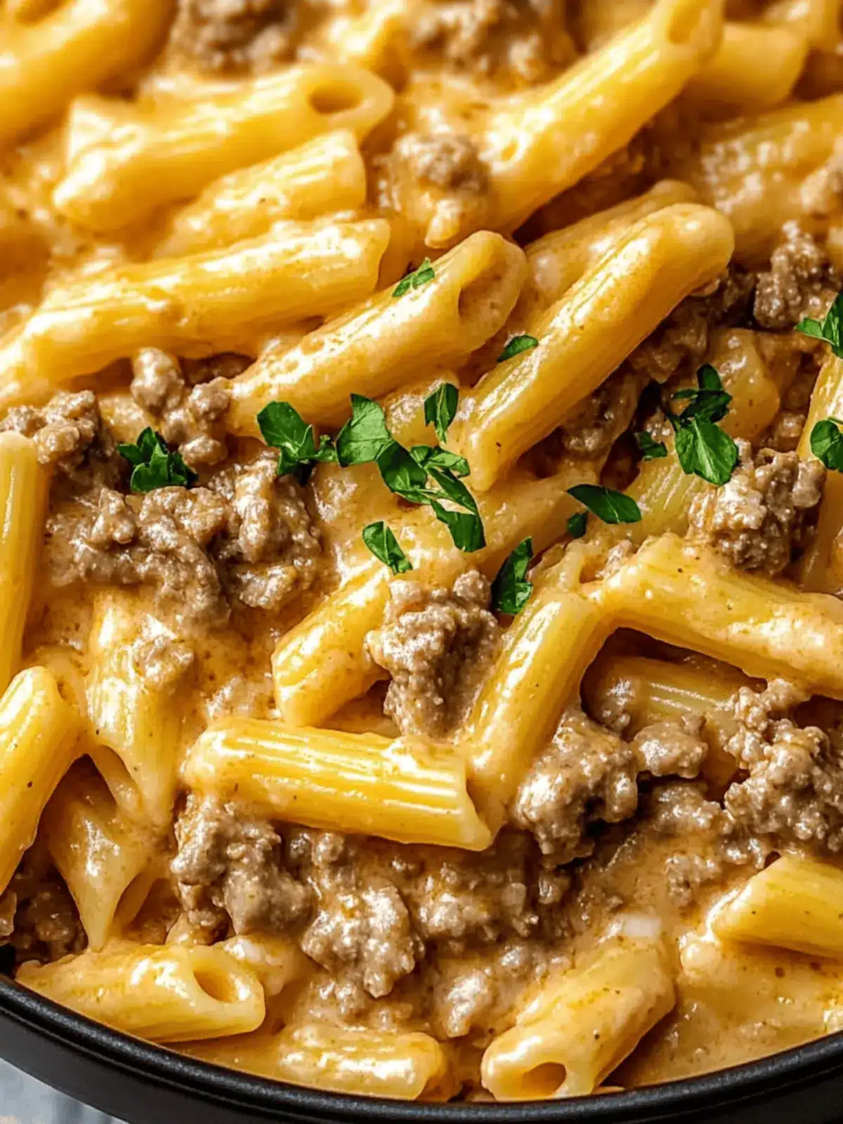 Creamy High Protein Beef Pasta – Dinner Just Got Exciting 4 Creamy High Protein Beef Pasta