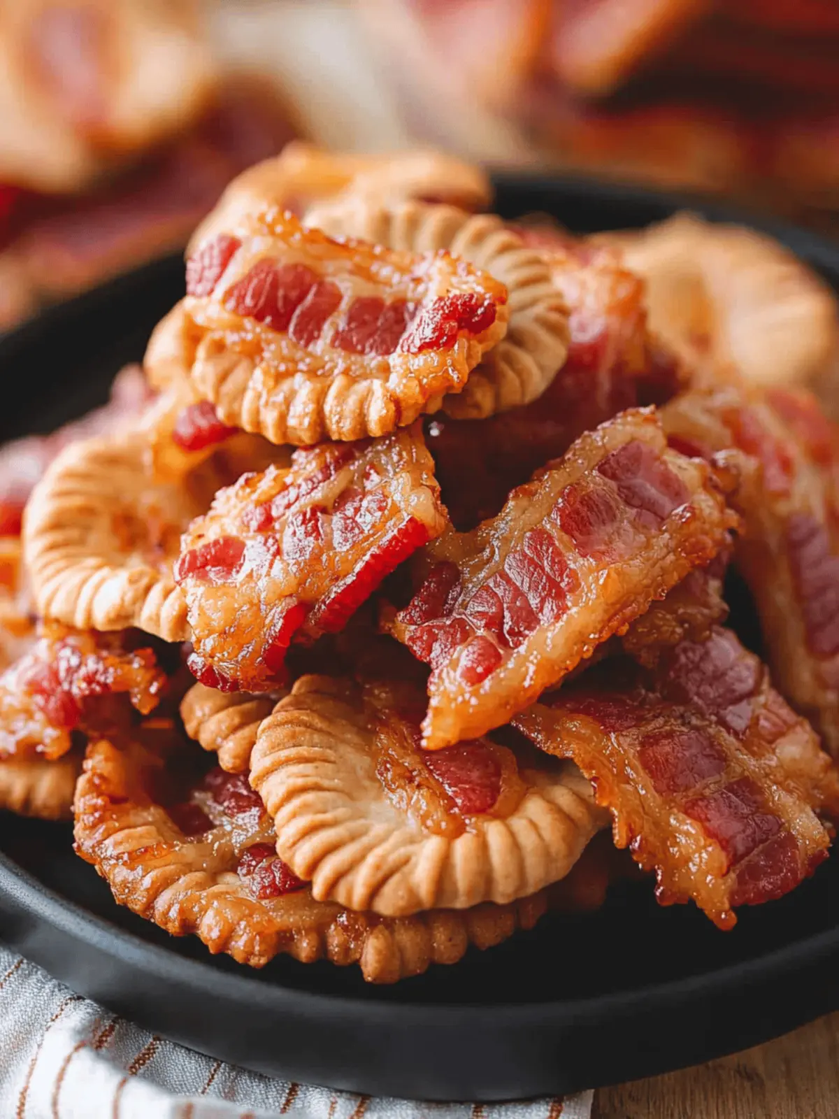 Cheesy Bacon Crackers: Quick, Irresistible Party Snack 4 Cheesy Bacon Crackers