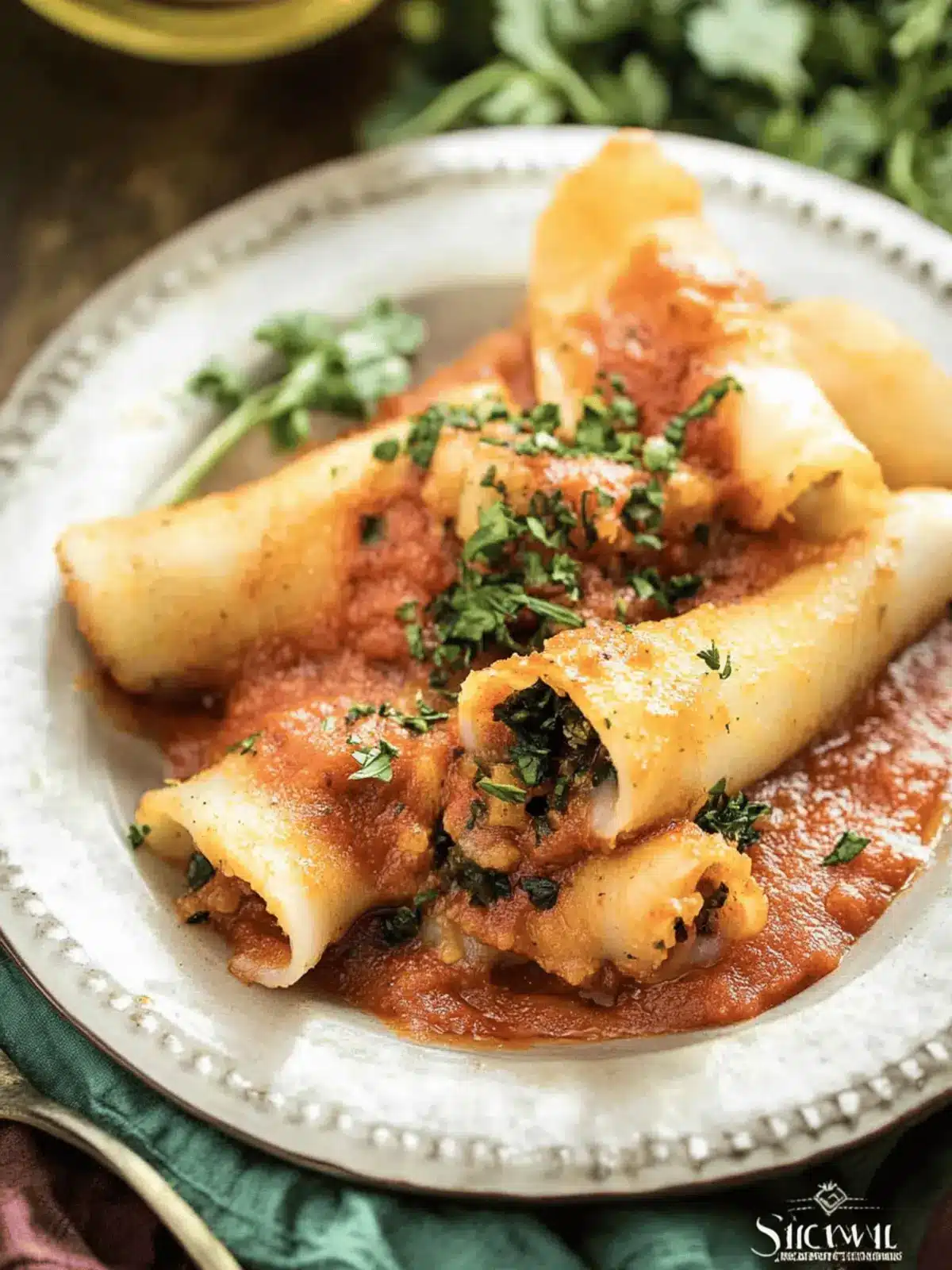 Savory Stuffed Calamari in Rich Tomato Sauce You’ll Love 4 Stuffed Calamari