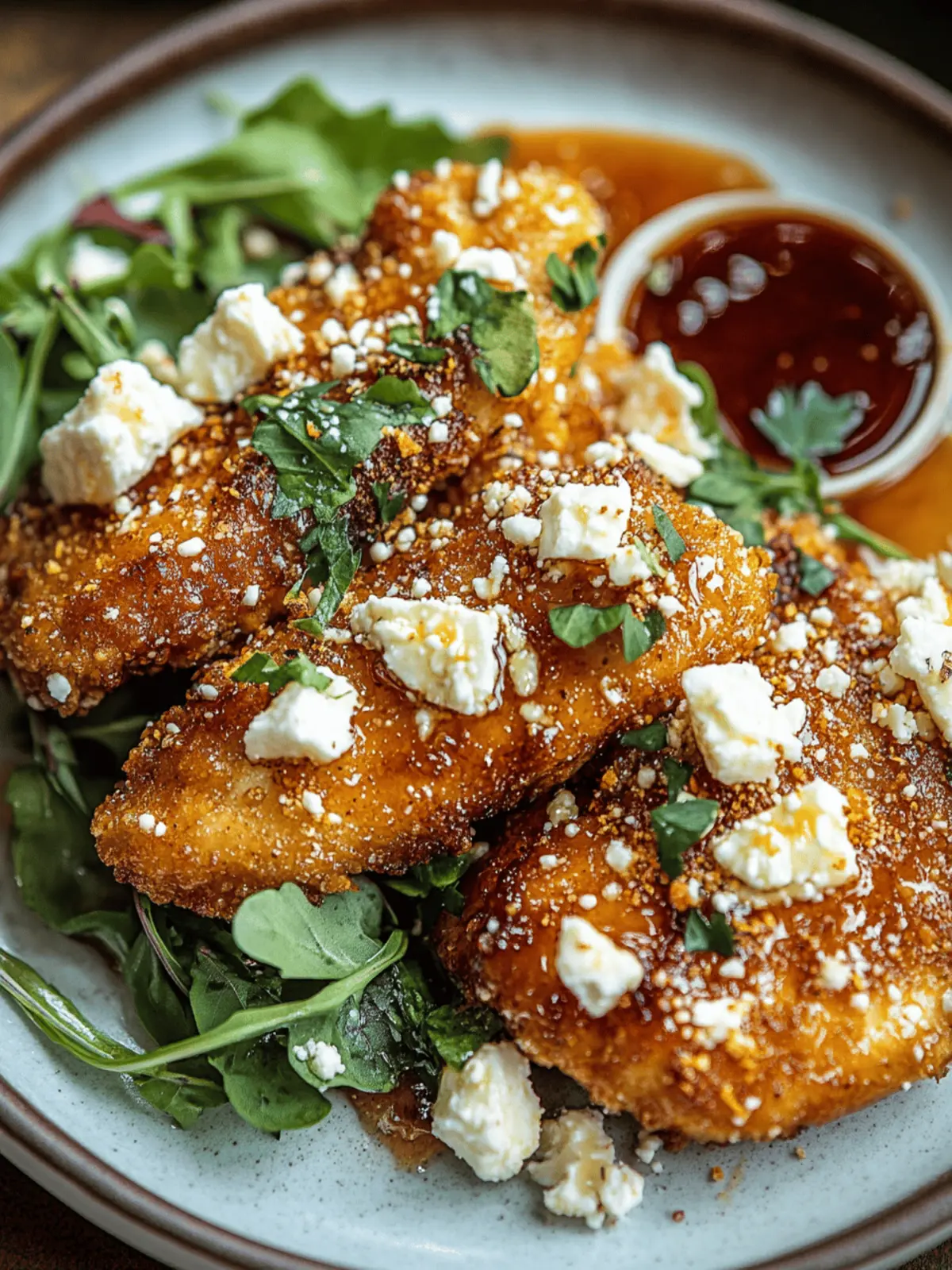 Crispy Hot Honey Feta Chicken for the Ultimate Flavor Fix 2 Crispy Hot Honey Feta Chicken