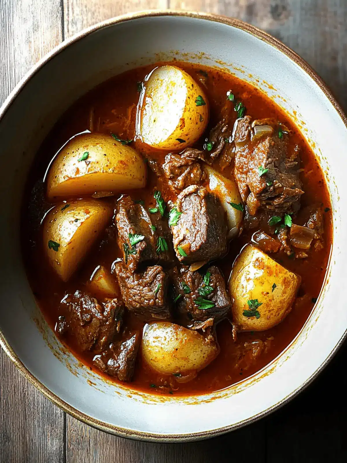 Hearty Beef and Potato Stew That's Perfect for Chilly Nights 2 Hearty Beef and Potato Stew