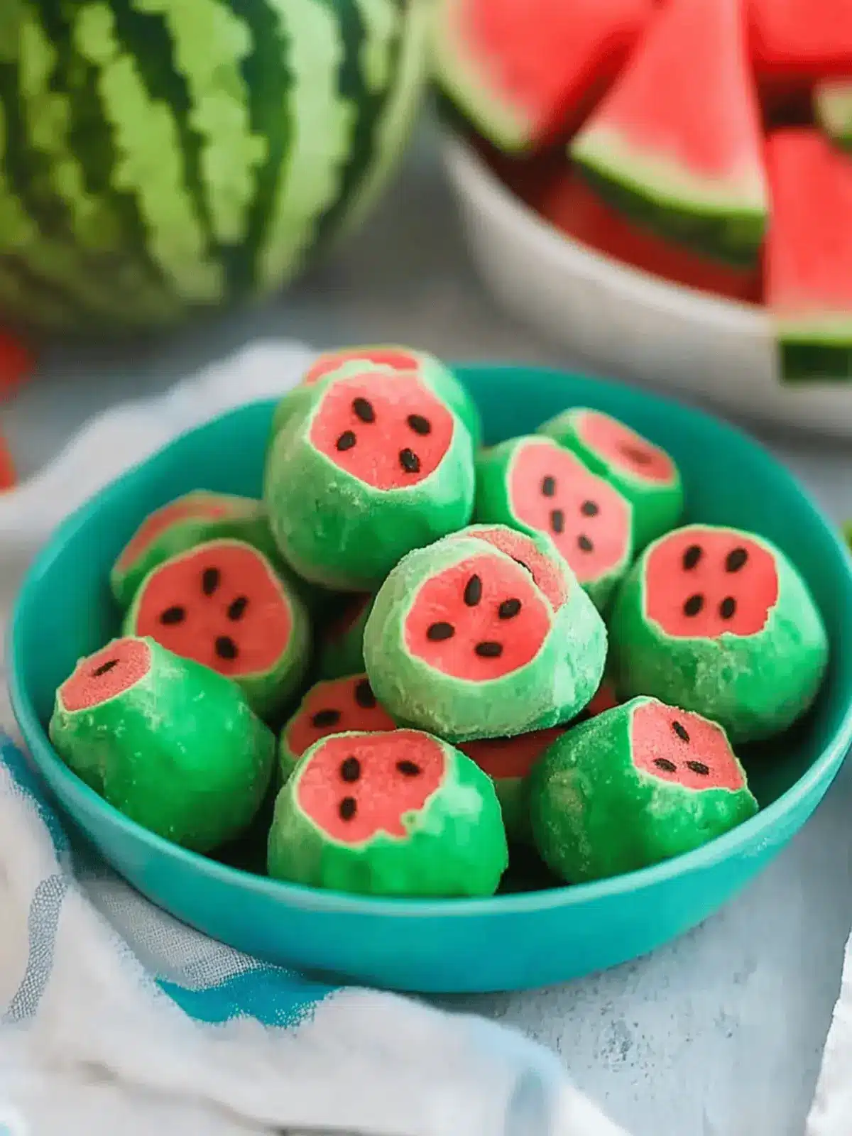 No Bake Watermelon Truffles – The Ultimate Summer Delight 3 Watermelon Truffles