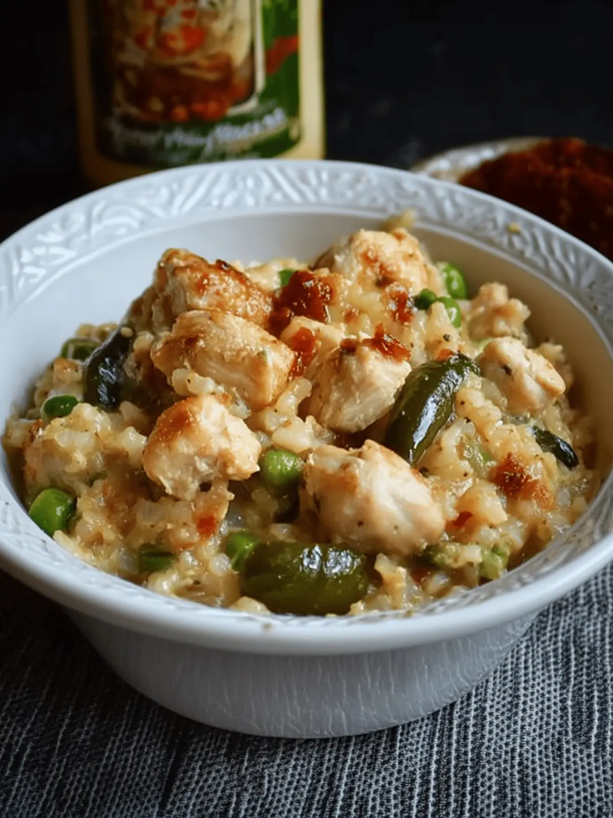 Irresistibly Creamy Spicy Chicken Poblano Risotto Delight 5 Spicy Chicken Poblano Ristto