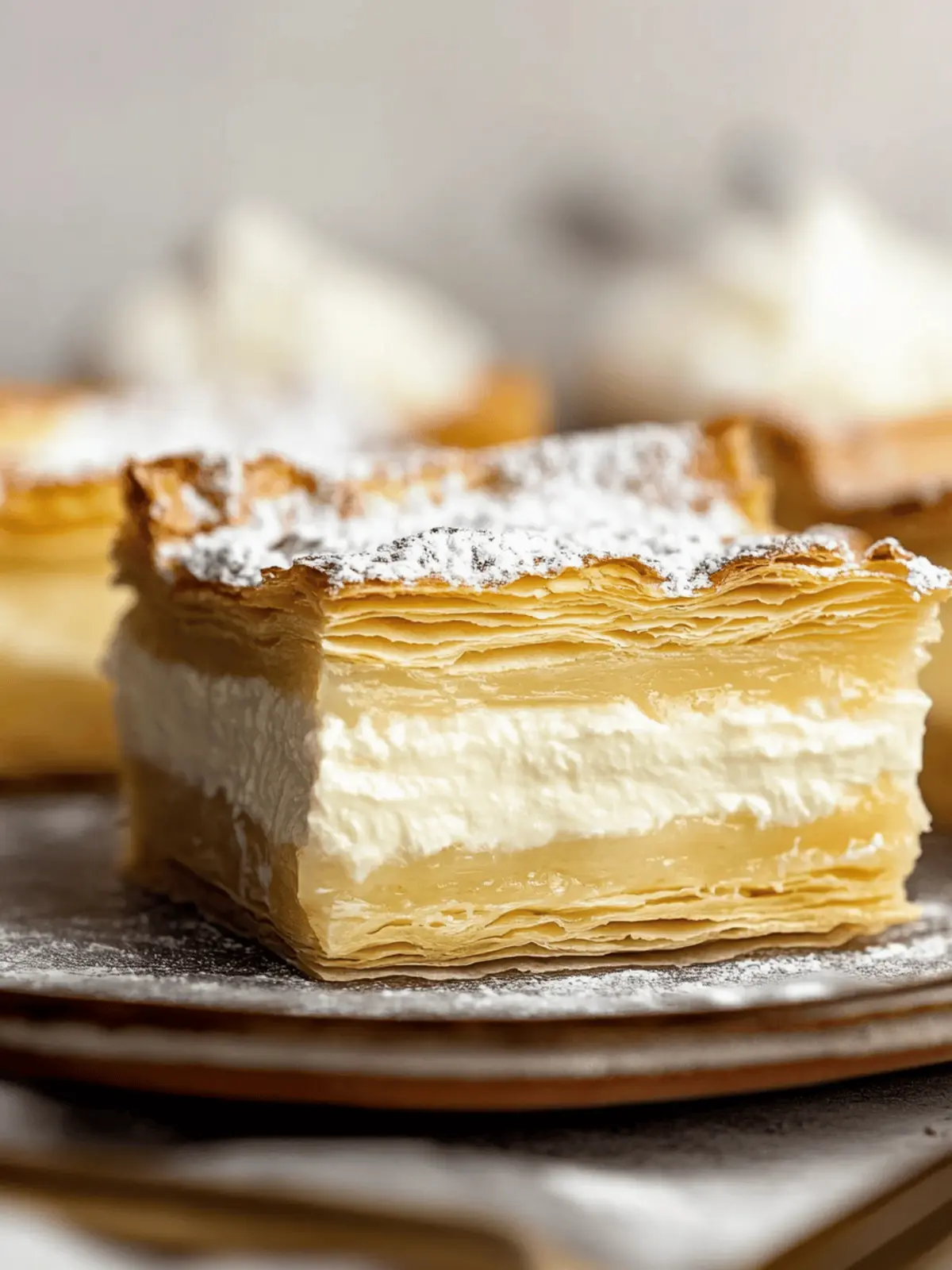 Creamy Vanilla Slice with Flaky Puff Pastry You’ll Adore 2 Creamy Vanilla Slice with Flaky Puff Pastry