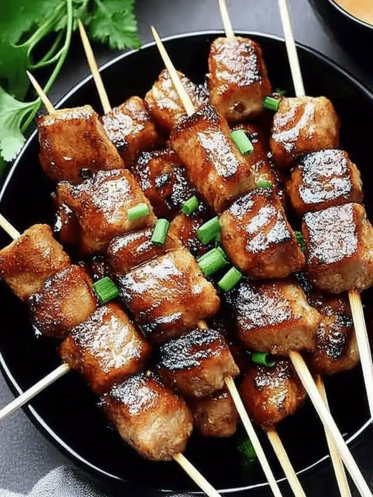 Savory Pork Satay with Peanut Sauce for Instant Flavor Bliss 3 Pork Satay with Peanut Sauce