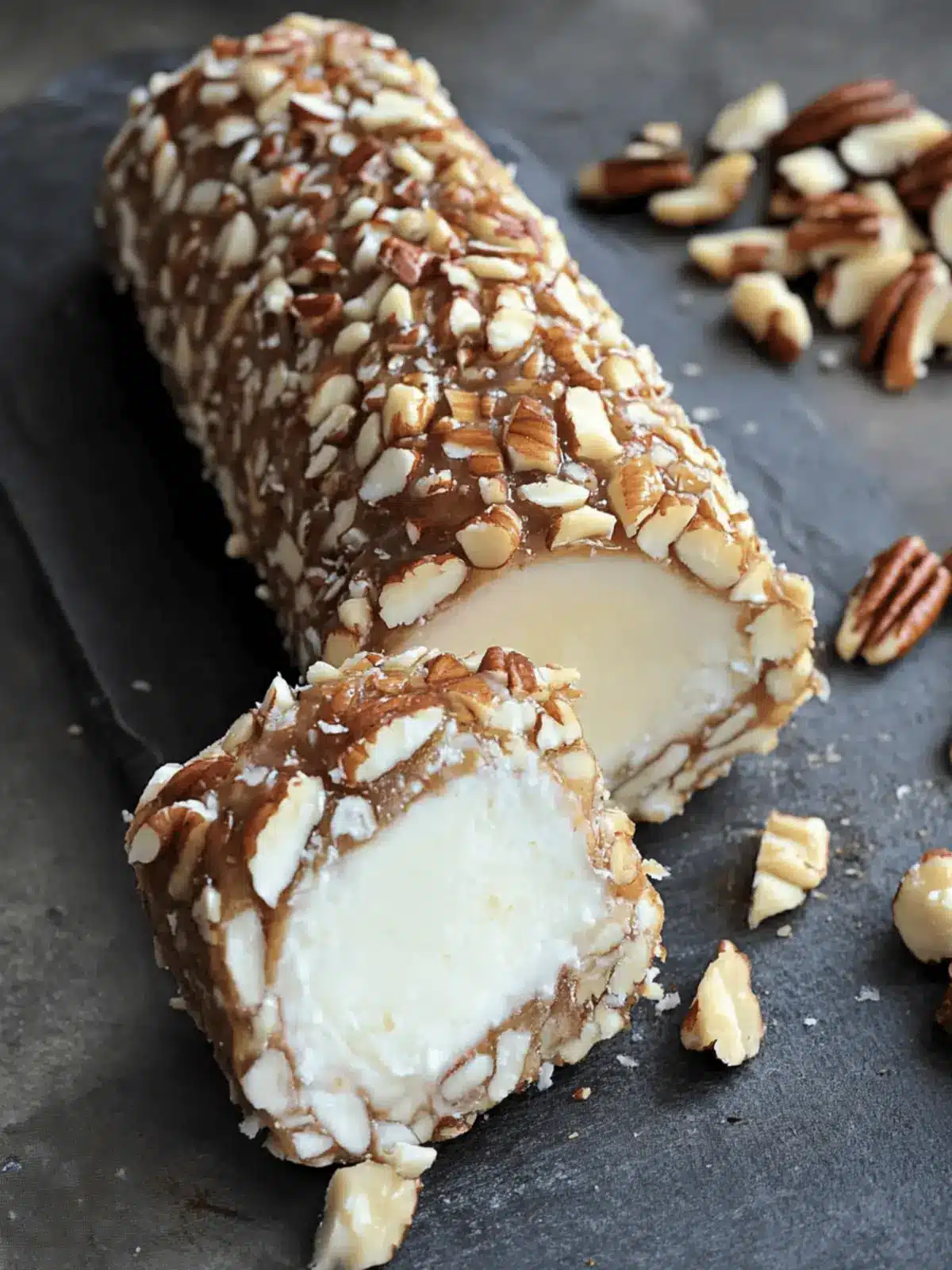 Decadent Pecan Log Roll: A Sweet Homemade Treat to Love 3 Pecan Log Roll