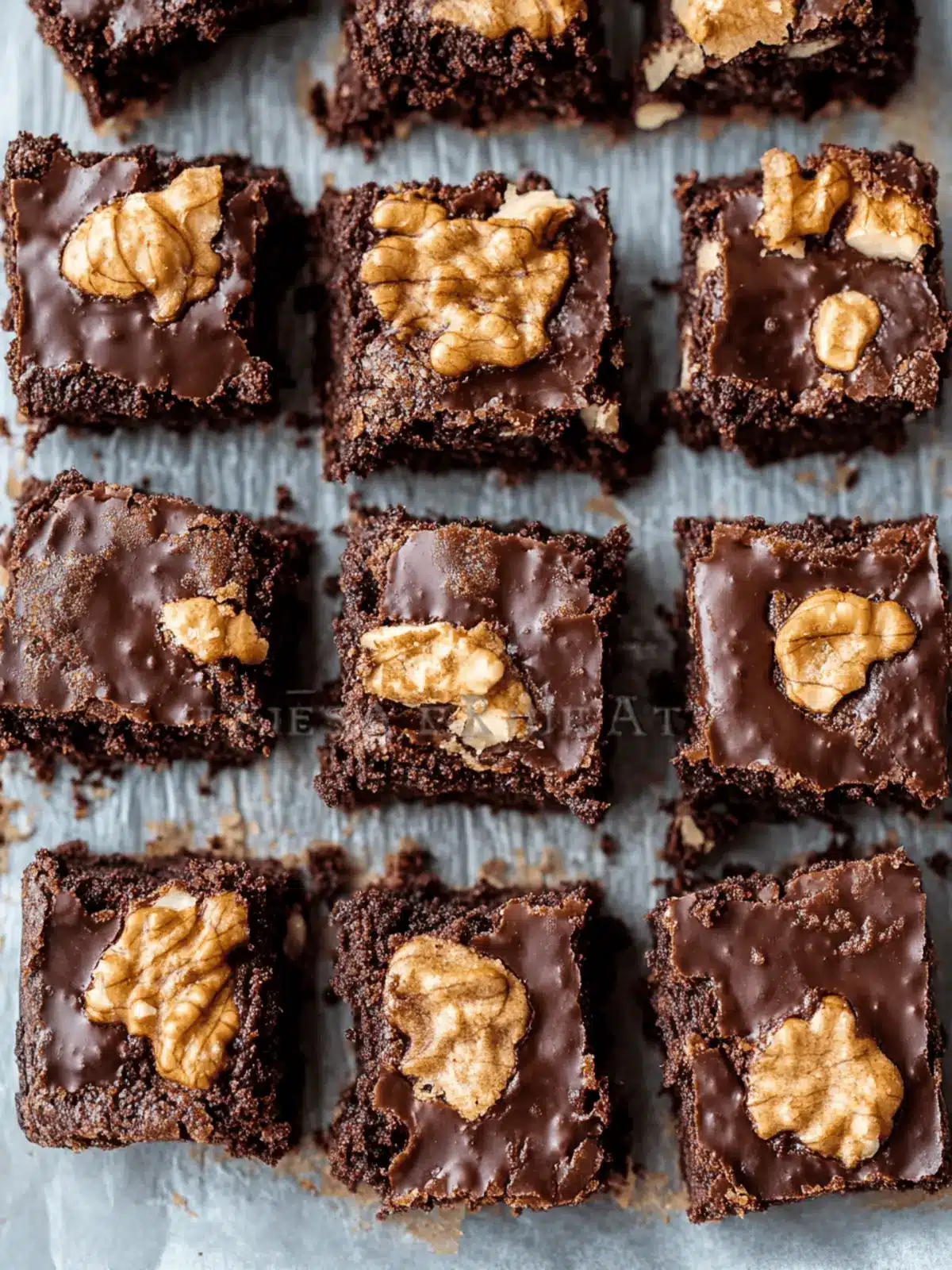 Classic Fudge Nut Bars: Irresistible Homemade Delight 3 Classic Fudge Nut Bars