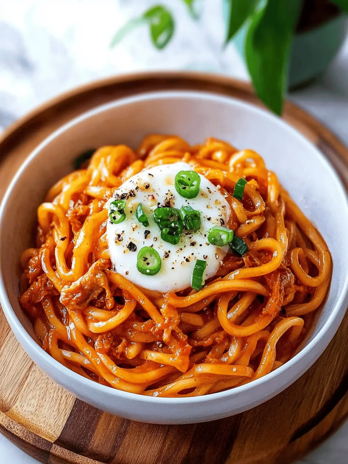 Savory Kimchi Udon Noodle Stir Fry to Spice Up Your Dinner 3 Kimchi Udon Noodle Stir Fry