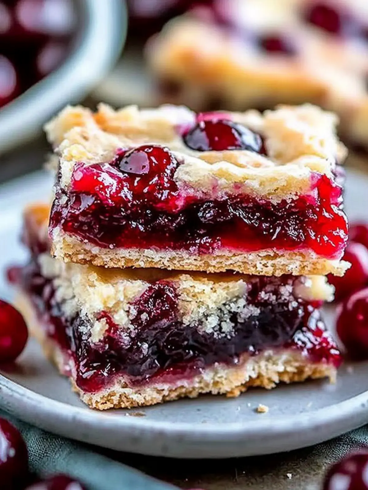 Irresistible Christmas Cherry Bars That Everyone Will Love 2 Christmas Cherry Bars