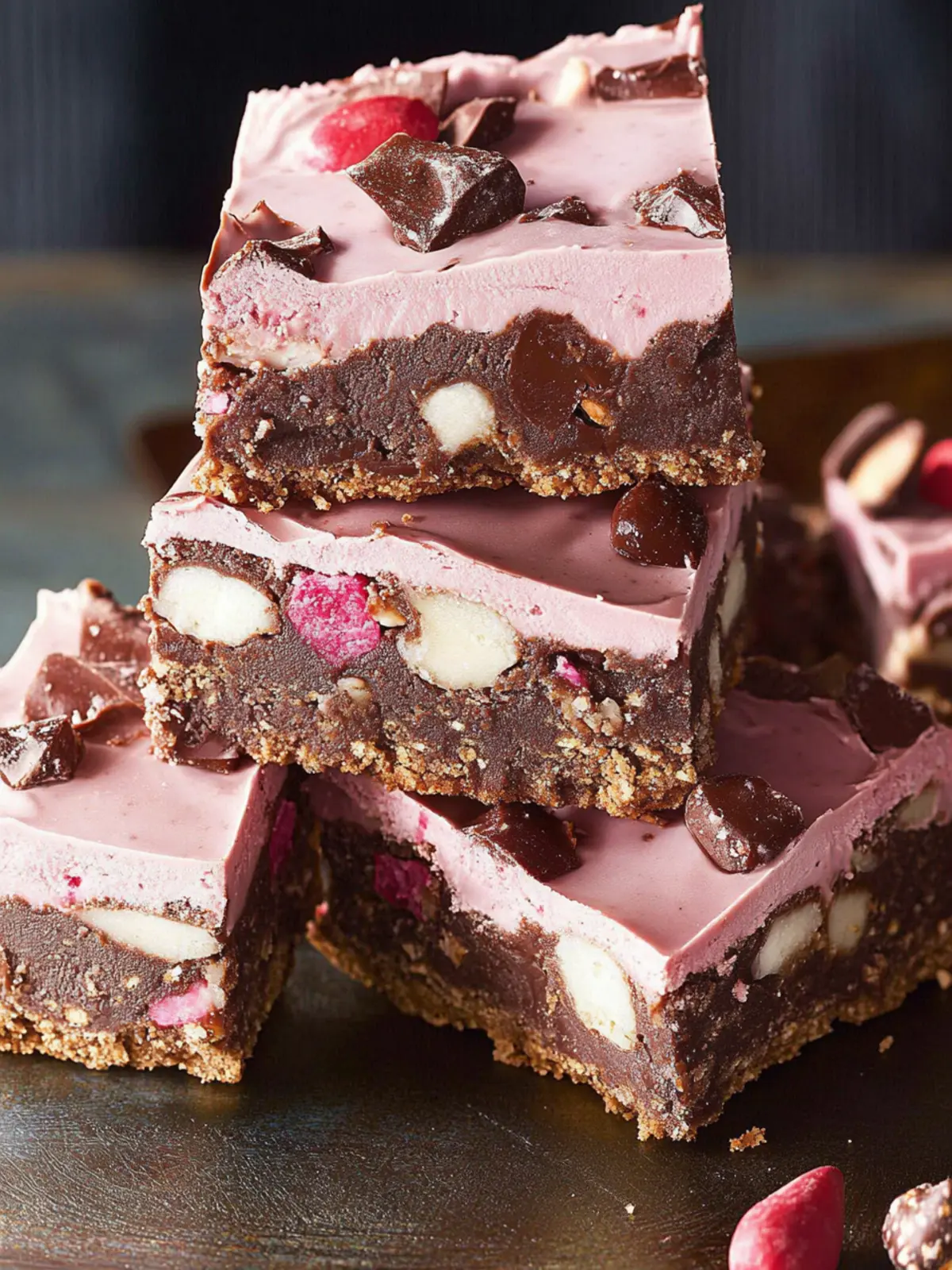 Decadent No-Bake Rocky Road Slice You Must Try Today 4 No-bake rocky road slice