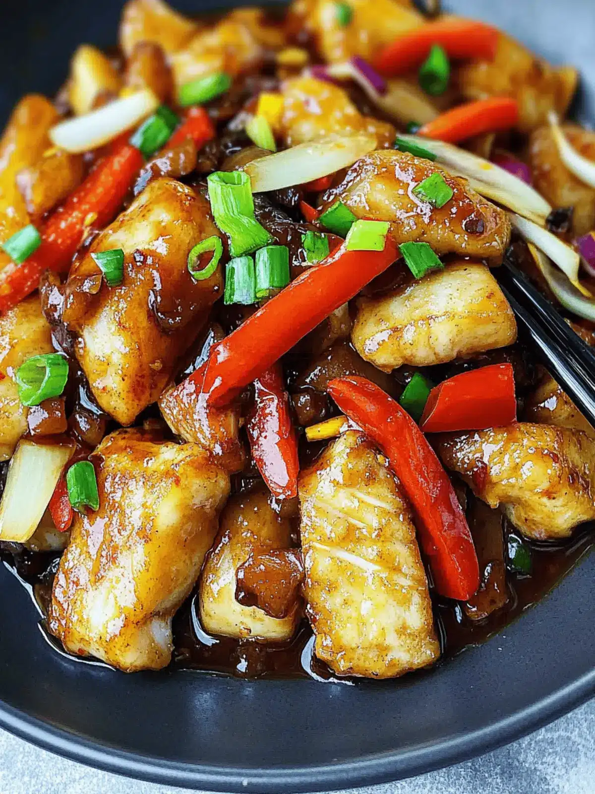 Wok Fried Fish in Black Bean Sauce: Crispy Delight Awaits 2 Wok Fried Fish in Black Bean Sauce