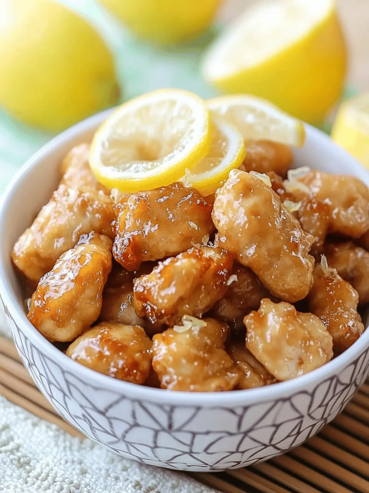 Sweet and Zesty Chinese Lemon Chicken That Will Wow You 4 Chinese Lemon Chicken