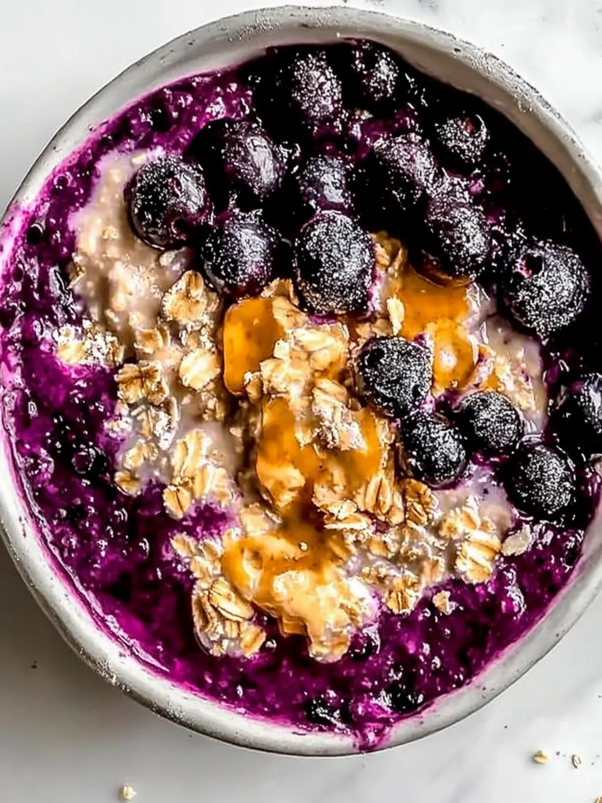 Delicious Blueberry Pie Overnight Oats for Easy Mornings 3 Blueberry Pie Overnight Oats