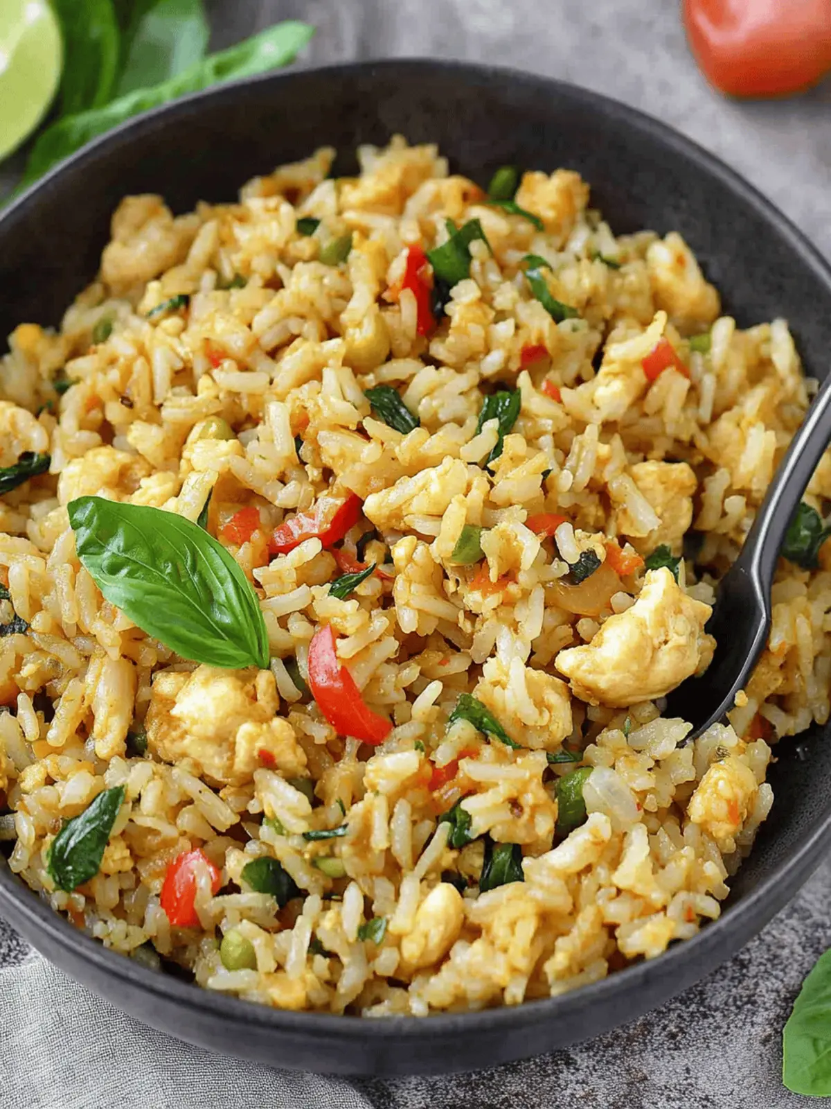 Thai Basil Fried Rice: A Flavorful Twist on Tradition 5 Thai Basil Fried Rice