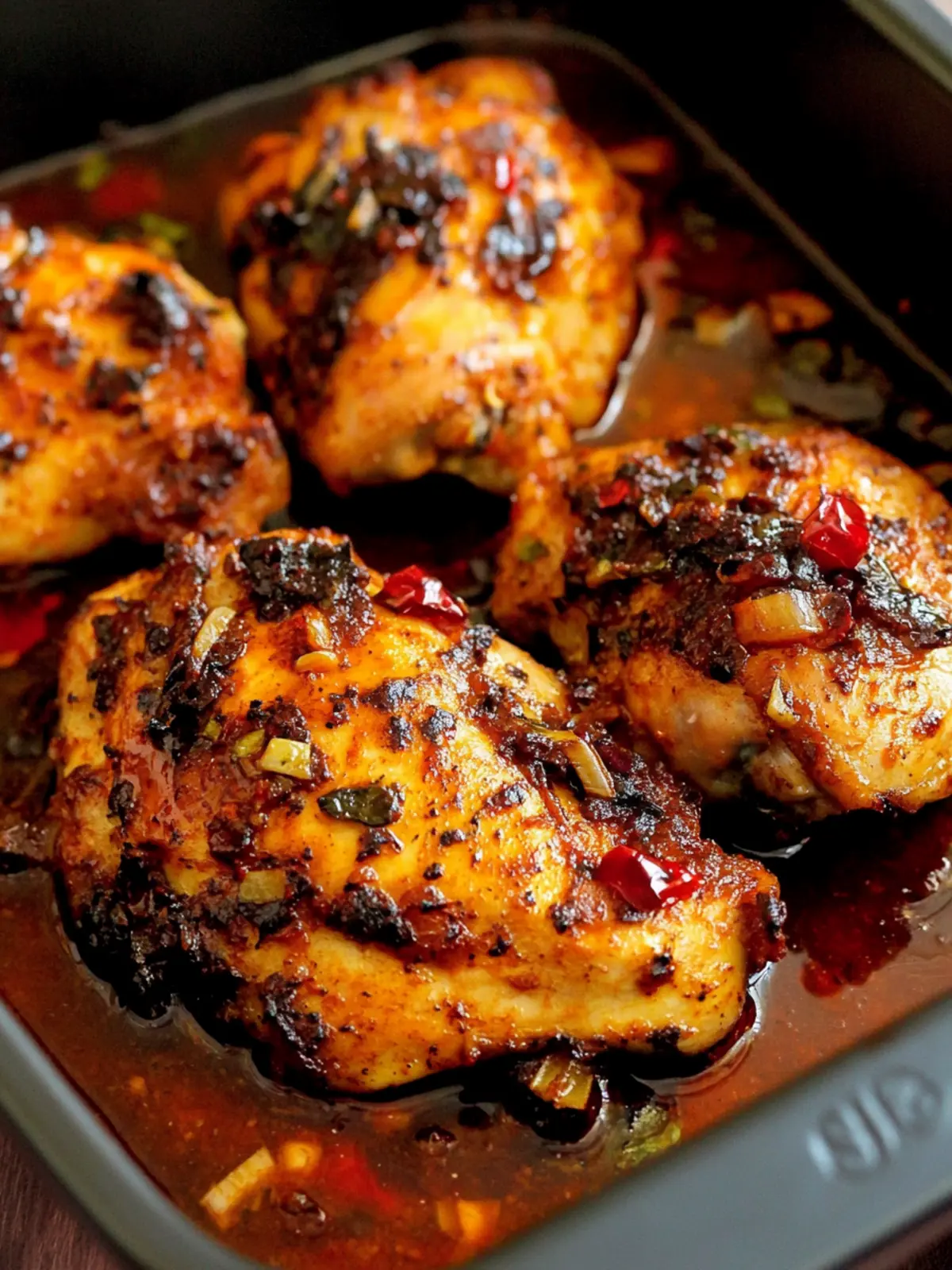 Savor Spicy Mediterranean Chicken Thighs for a Flavor Boost 4 Spicy Mediterranean Chicken Thighs