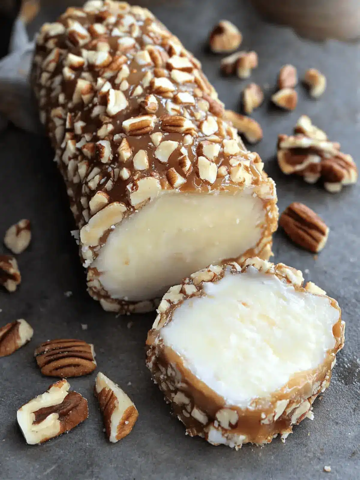Decadent Pecan Log Roll: A Sweet Homemade Treat to Love 5 Pecan Log Roll