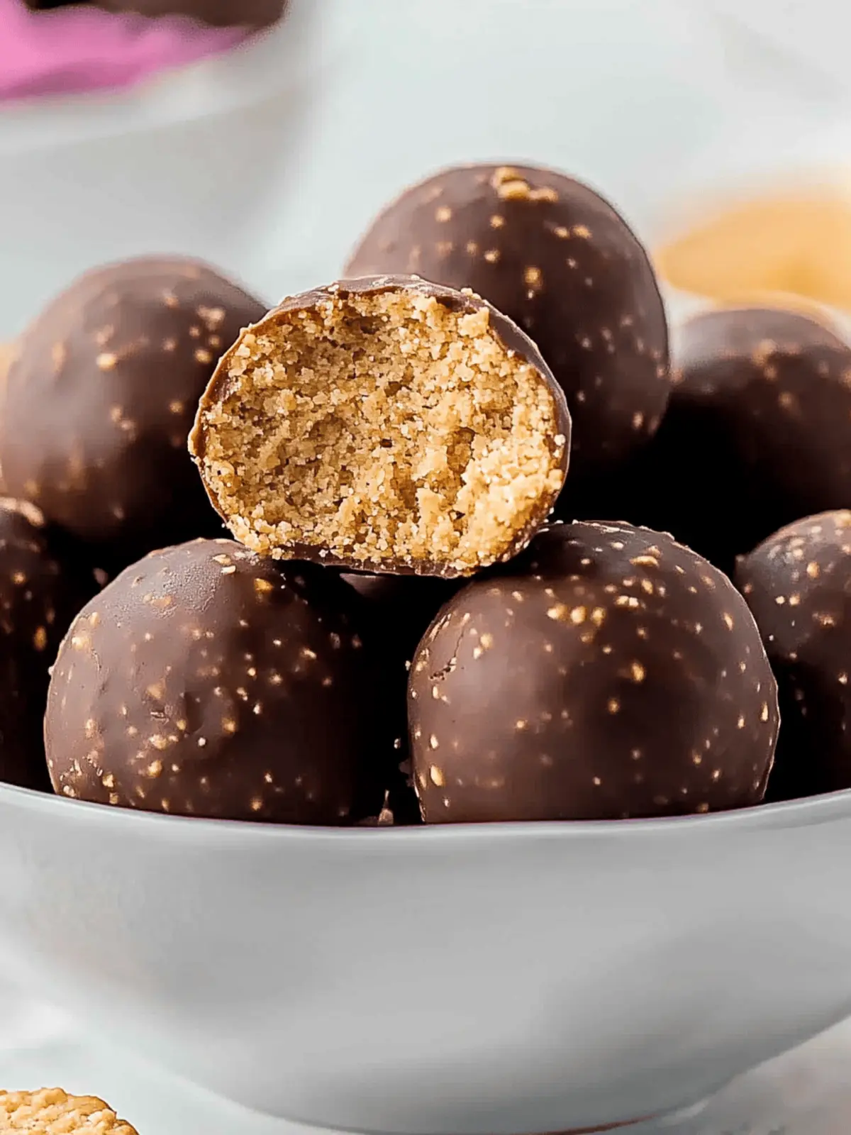 Delicious Peanut Butter Balls with Graham Crackers You’ll Love 2 Peanut Butter Balls with Graham Crackers