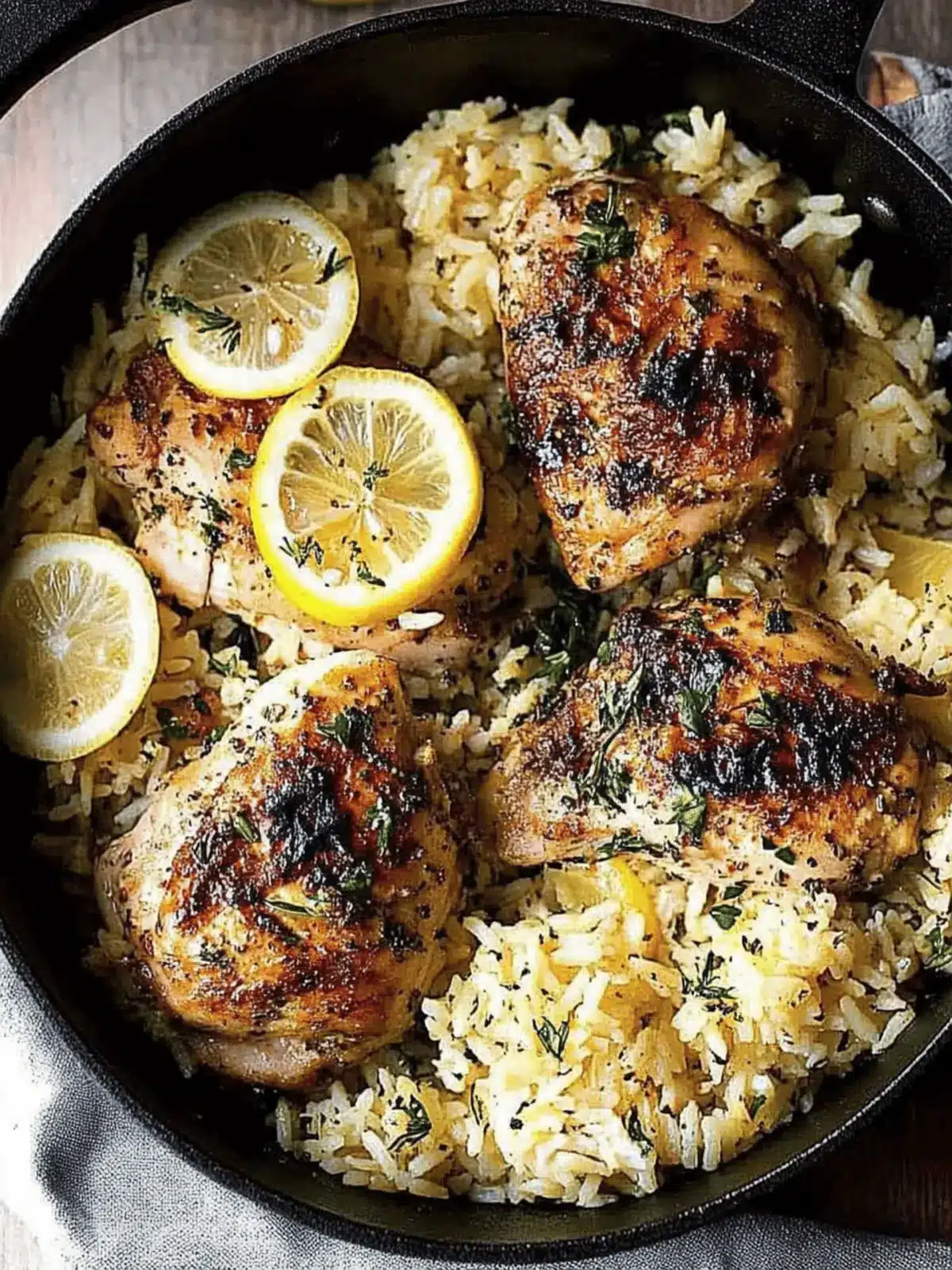 One Pot Greek Chicken and Lemon Rice Bliss for Easy Dinners 4 One Pot Greek Chicken and Lemon Rice