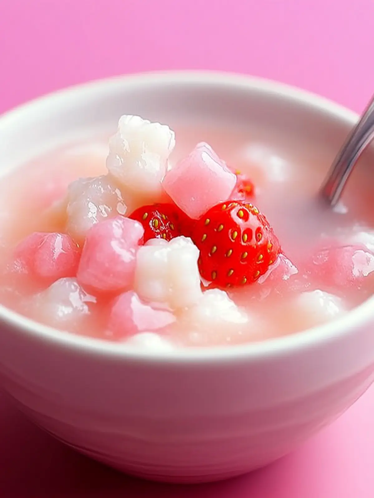 Irresistible Creamy Strawberry Coconut Tapioca Dessert Recipe 5 Creamy Strawberry Coconut Tapioca Dessert