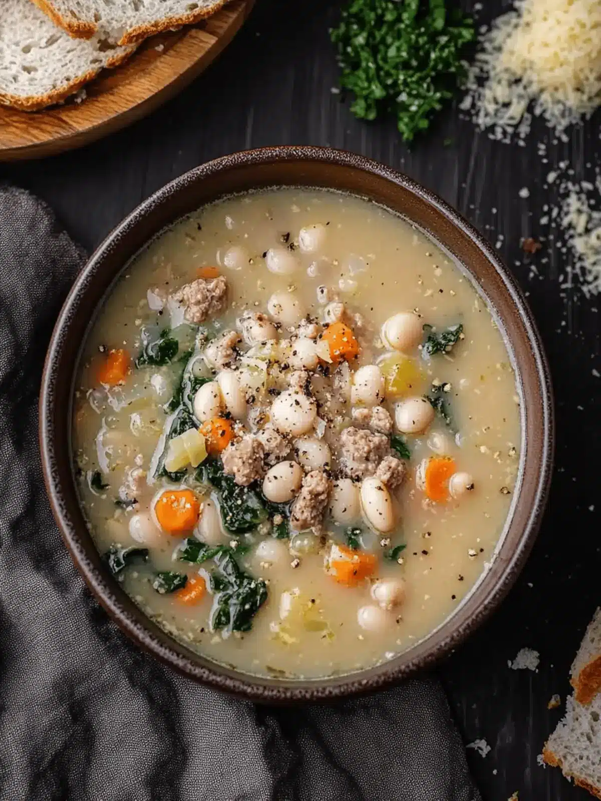 High Protein White Bean Soup: A Comforting Bowl of Goodness 4 High Protein White Bean Soup