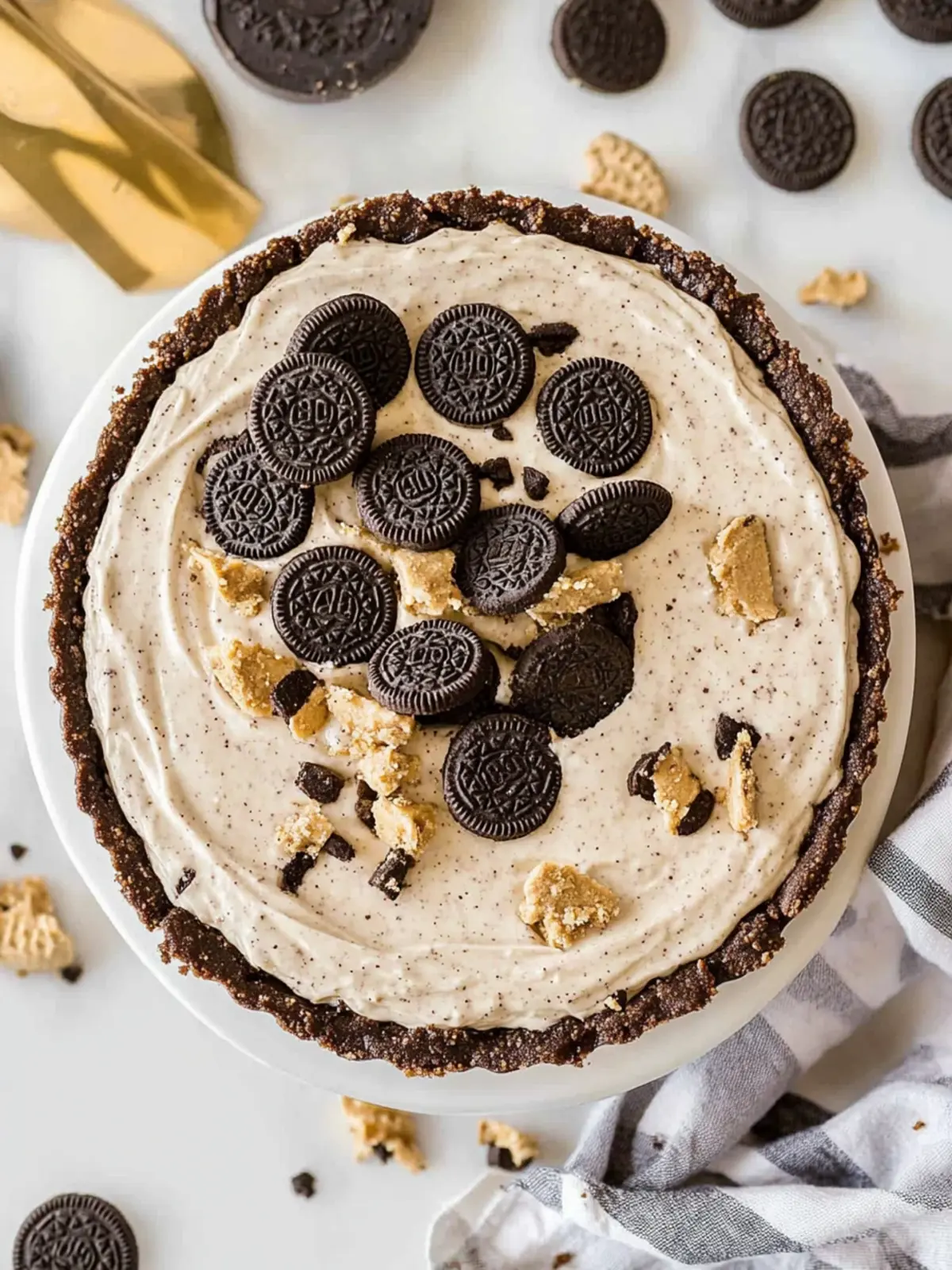 Decadent Oreo Peanut Butter Pie to Wow Your Guests 5 Oreo Peanut Butter Pie