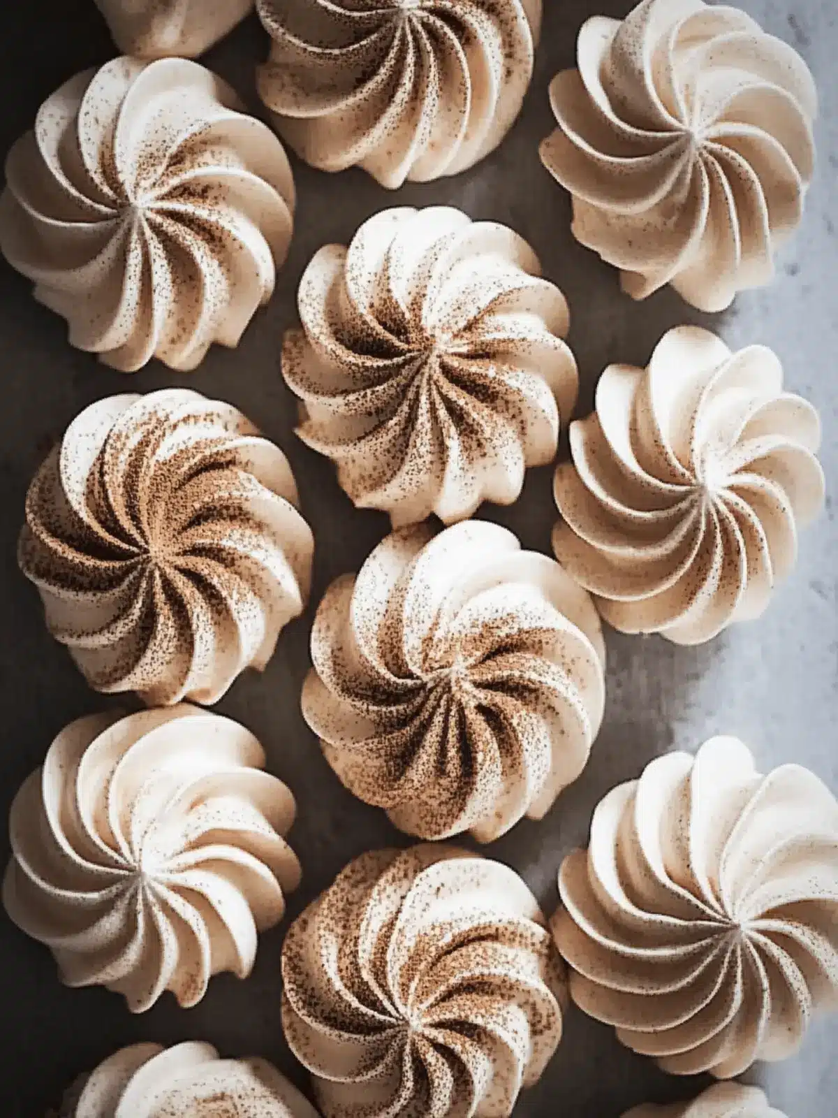Crispy Coffee Meringues: A Sweet Wake-Up Call for Your Senses 5 Crispy Coffee Meringues