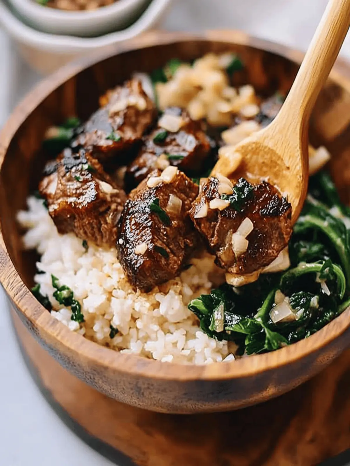 Savory Steak Bites with Miso Ginger Dressing You'll Love 3 Steak Bites with Miso Ginger Dressing