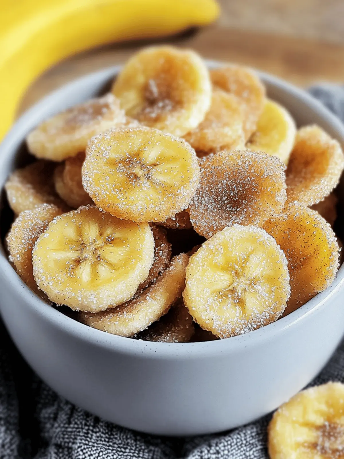 Crispy Cinnamon Sugar Air Fryer Banana Chips Made Easy 3 Cinnamon Sugar Air Fryer Banana Chips