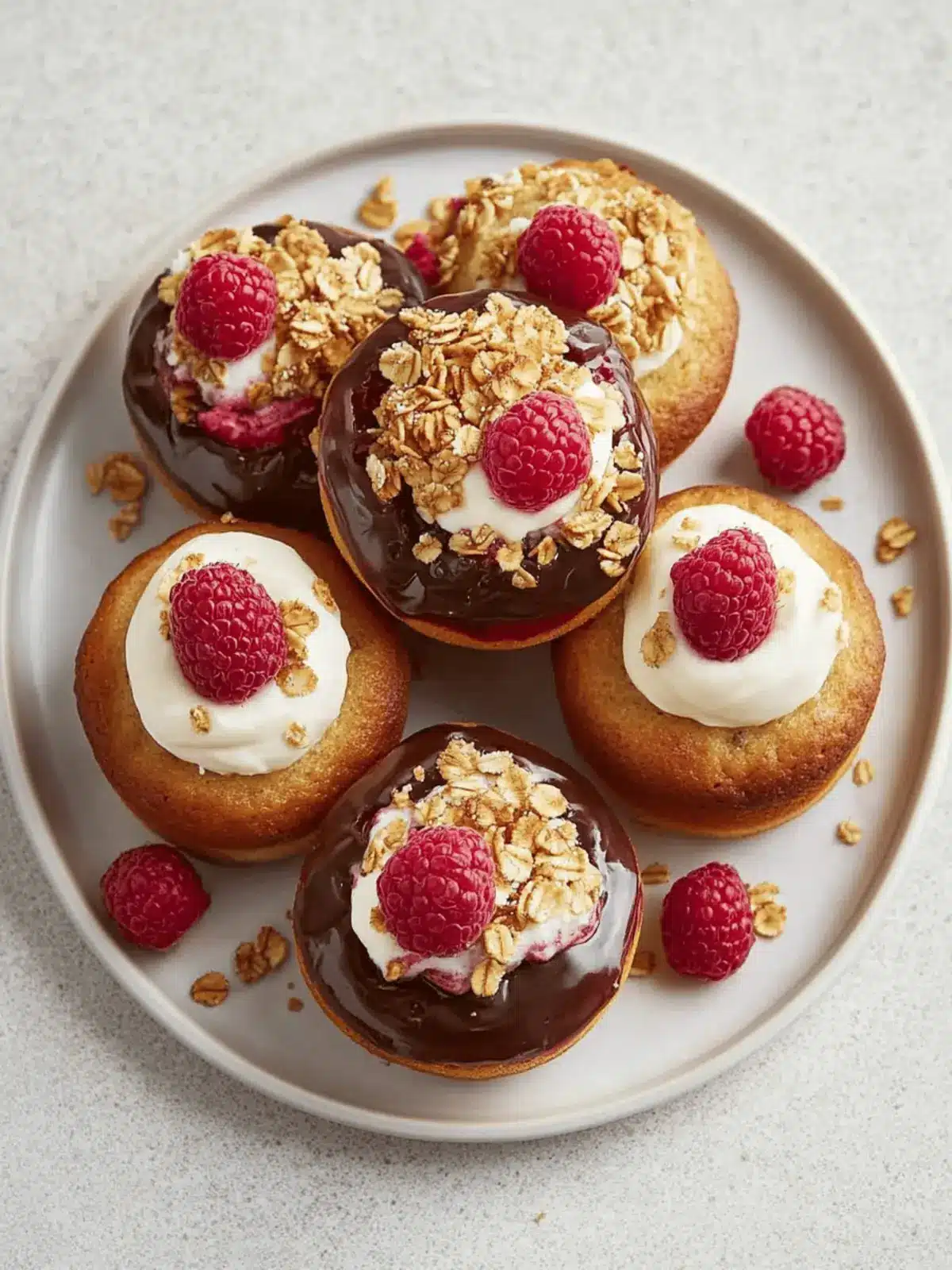 Irresistible Raspberry & Coconut Granola Muffins You'll Love 3 Raspberry & Coconut Granola Muffins