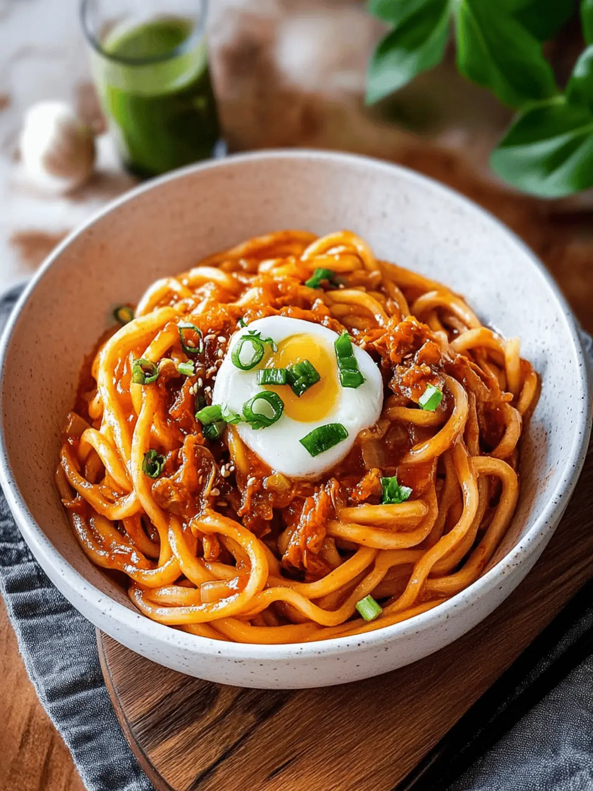 Savory Kimchi Udon Noodle Stir Fry to Spice Up Your Dinner 4 Kimchi Udon Noodle Stir Fry